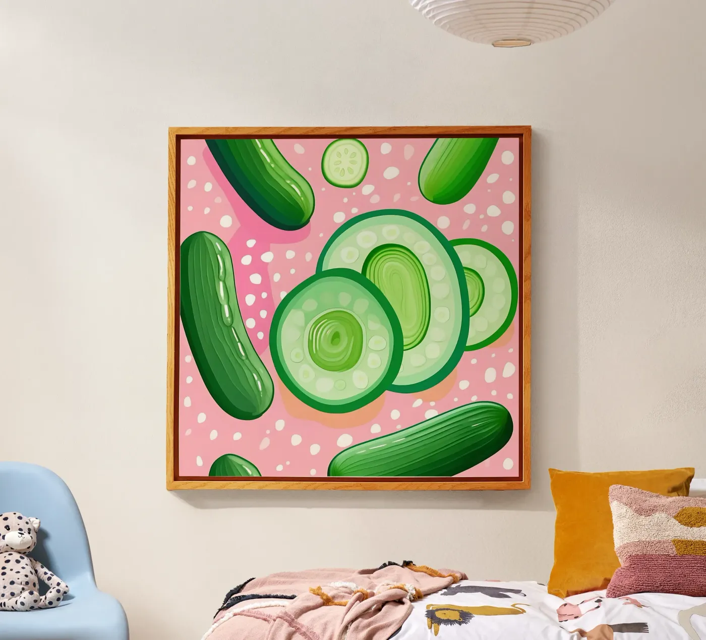 Concombre_Style_A_4 plexiglas de Pink- und LoveArt by LK