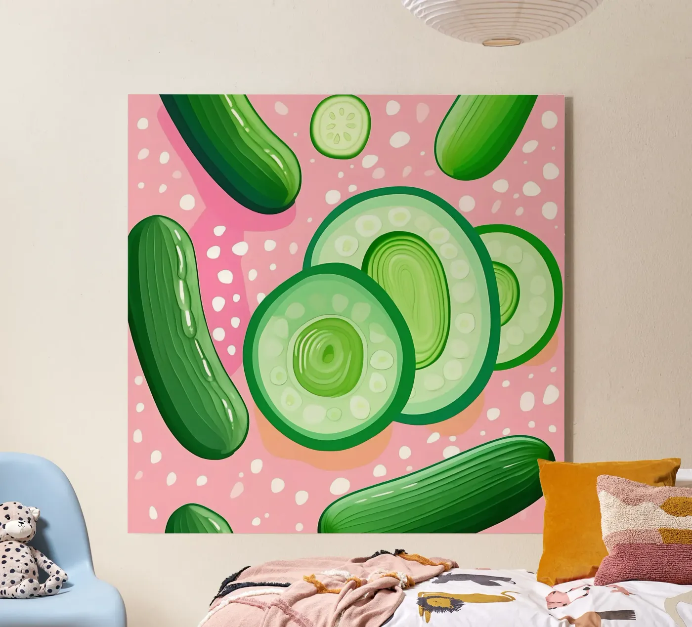 Concombre_Style_A_4 plexiglas de Pink- und LoveArt by LK