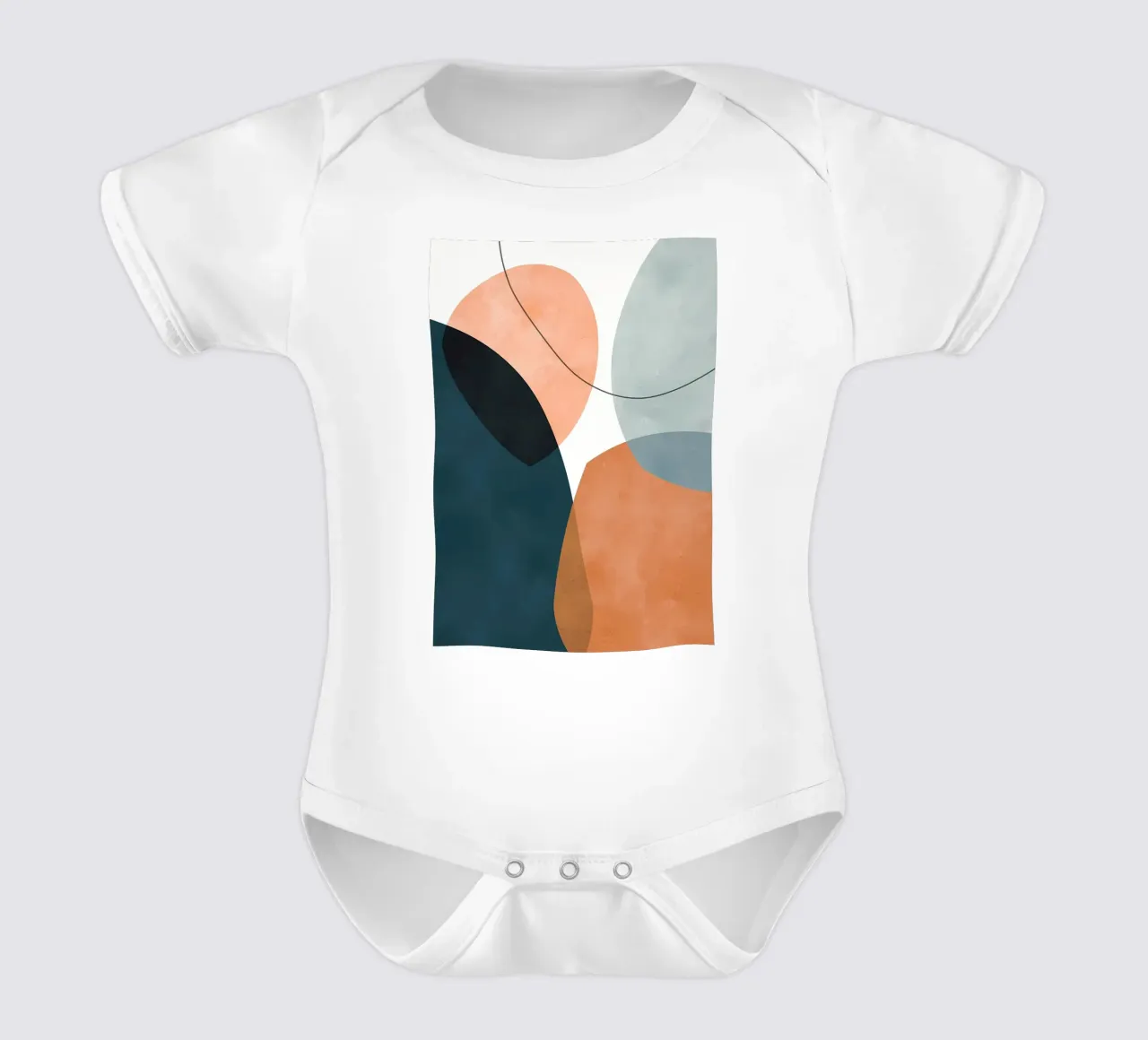 Forme espressive 1 body neonato maniche corte da Aiden Garcia