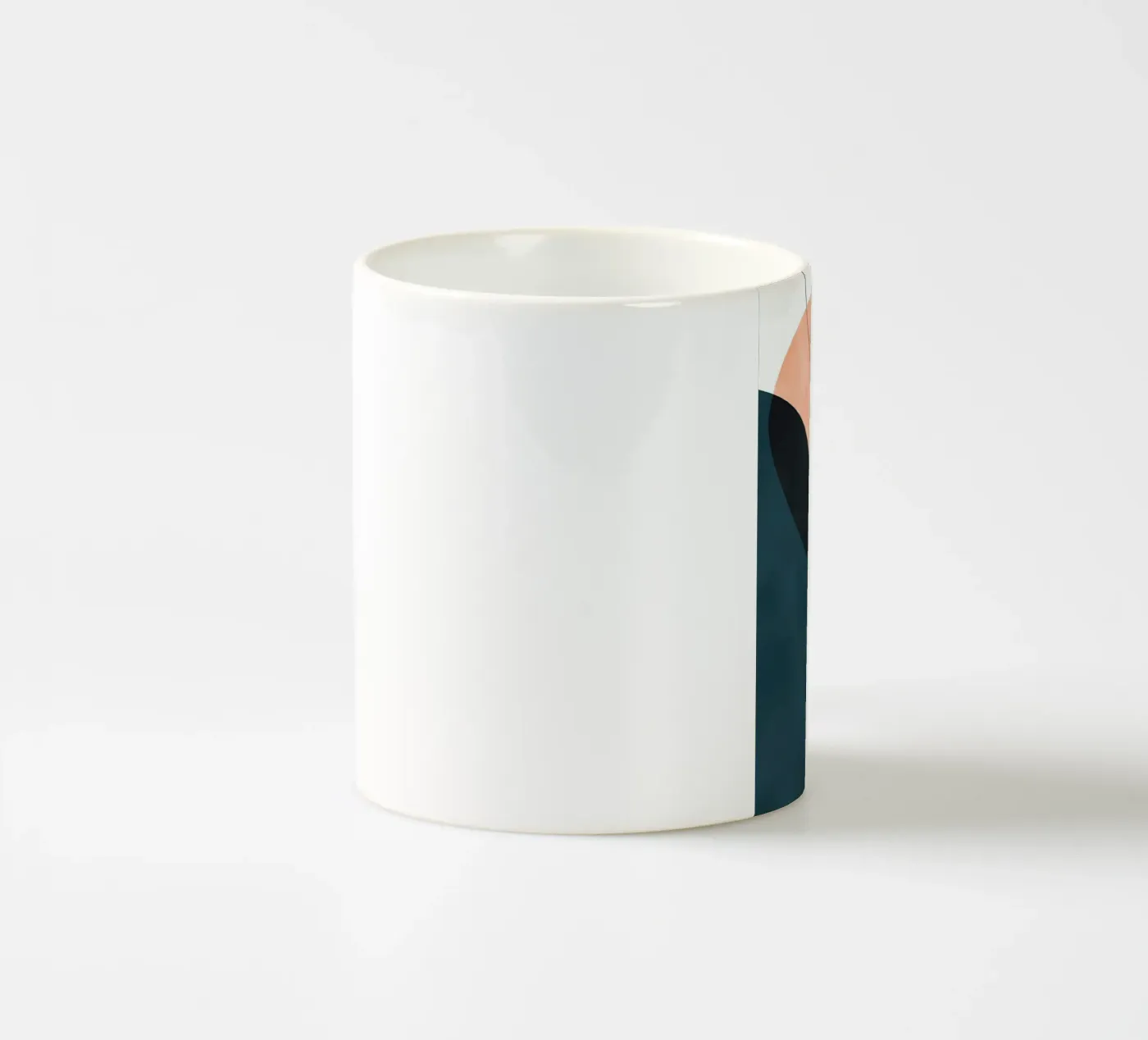 Expressive forms 1 ceramic mug by Aiden Garcia