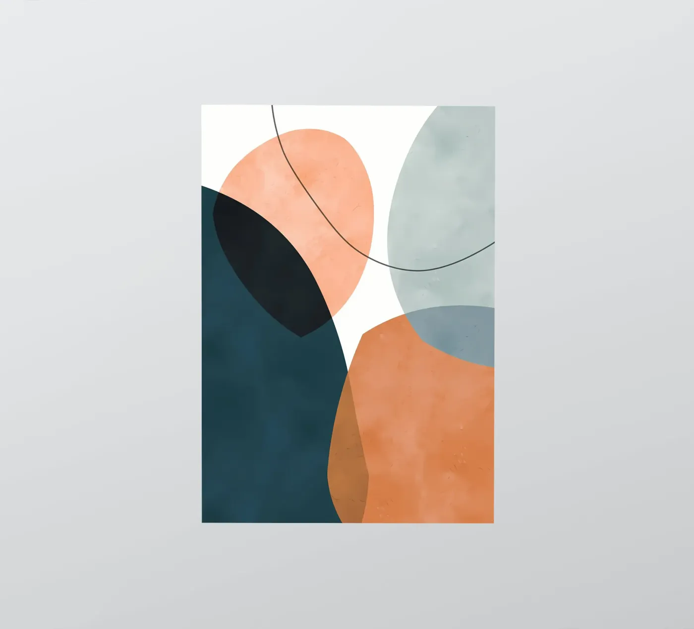 Expressive forms 1 sticker by Aiden Garcia