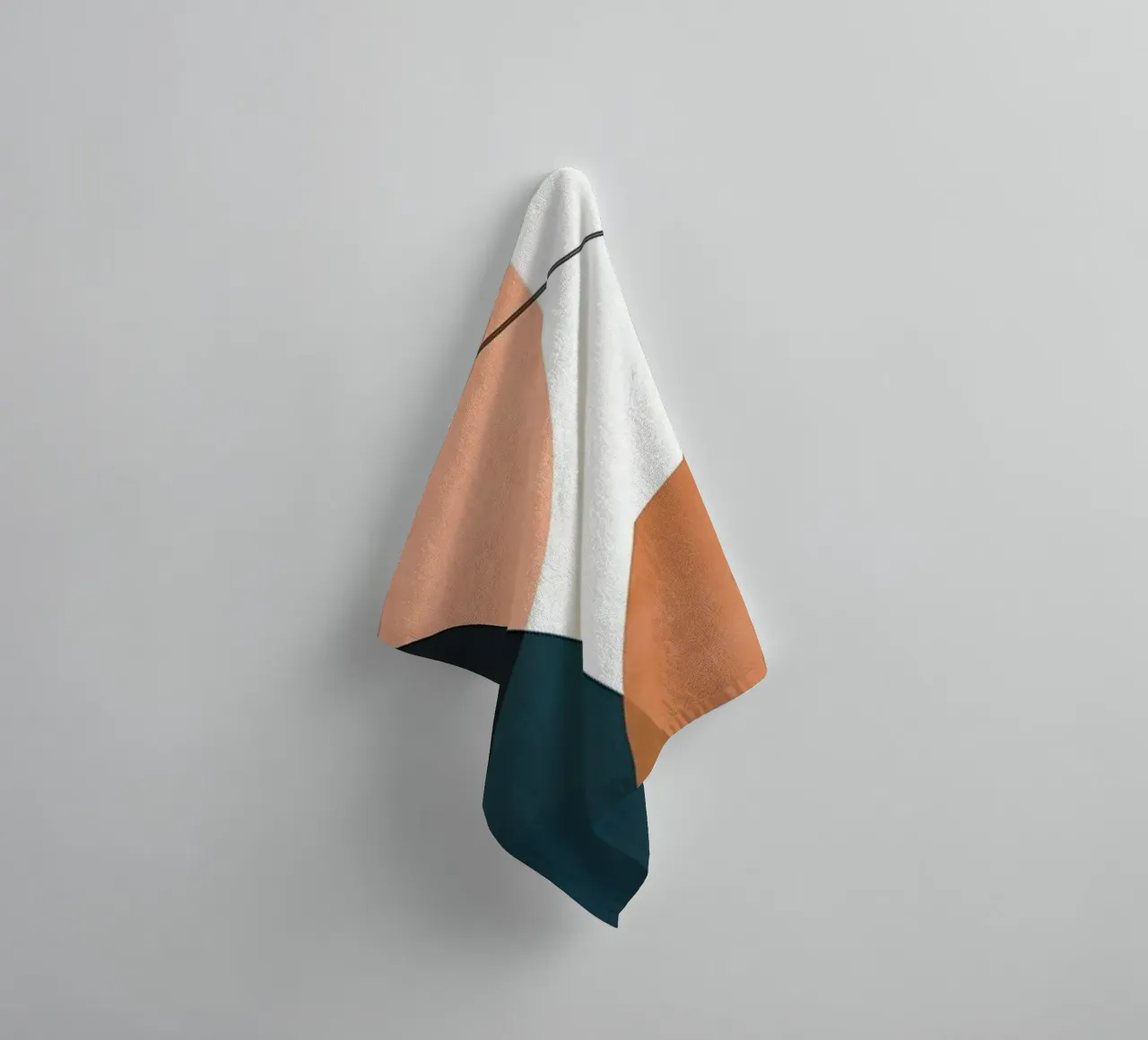 Expressive forms 1 towel by Aiden Garcia