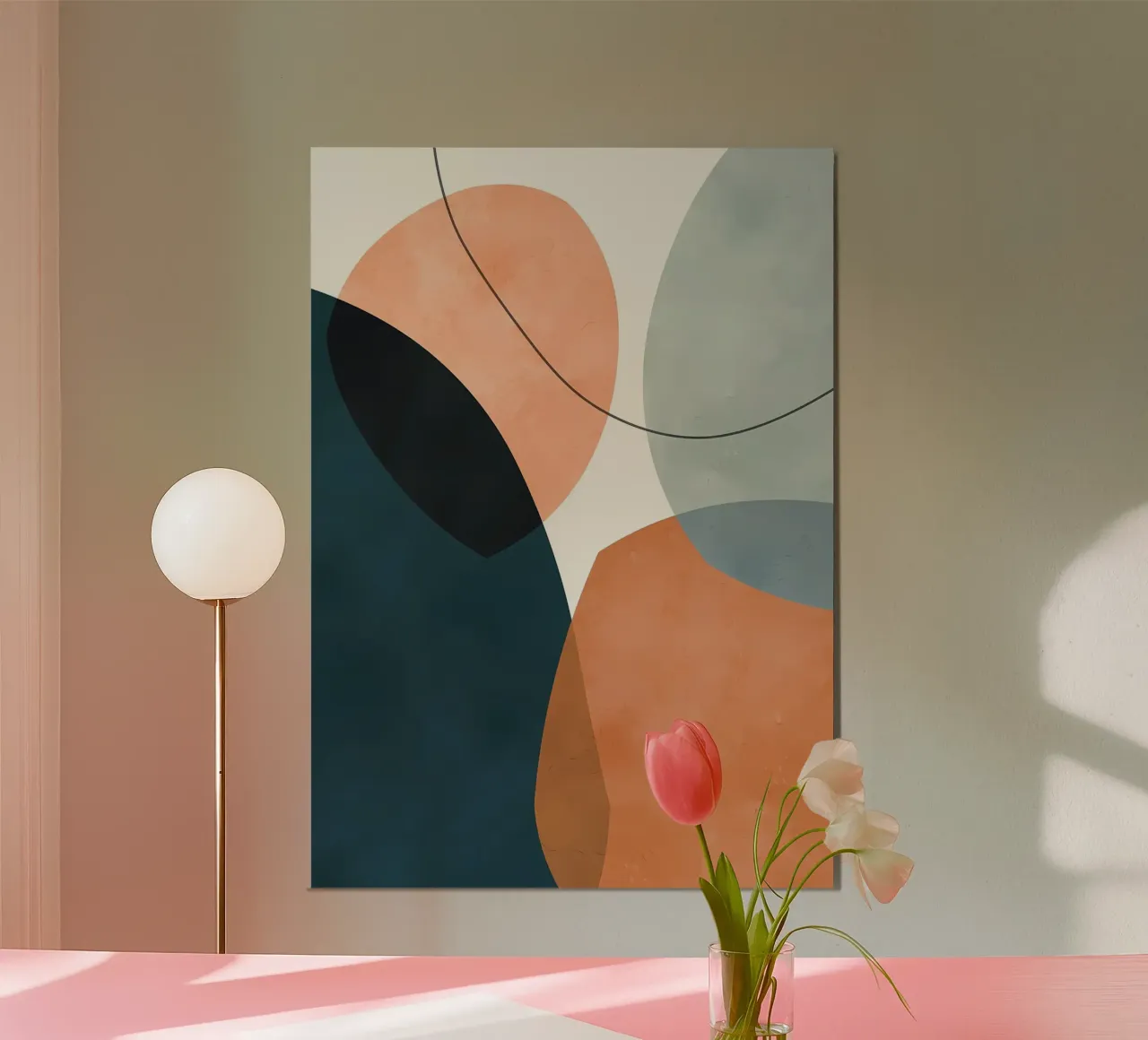 Expressive forms 1 poster by Aiden Garcia