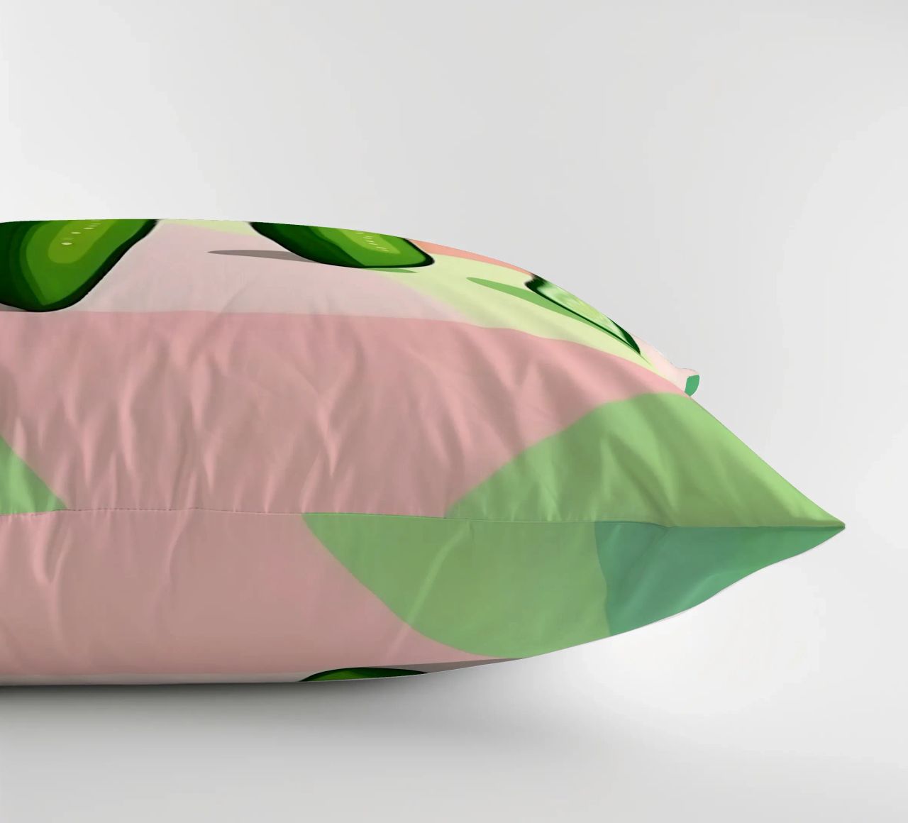 Cucumber_Style_A_5 decorative cushion by Pink- und LoveArt by LK