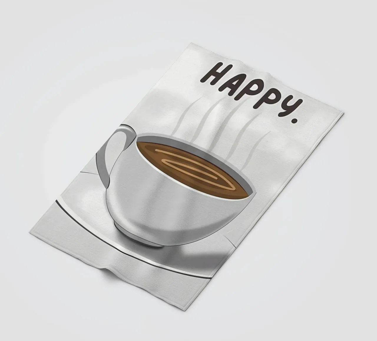 Funny Coffee Humor Quote fleece blanket by Bartosz Powalka