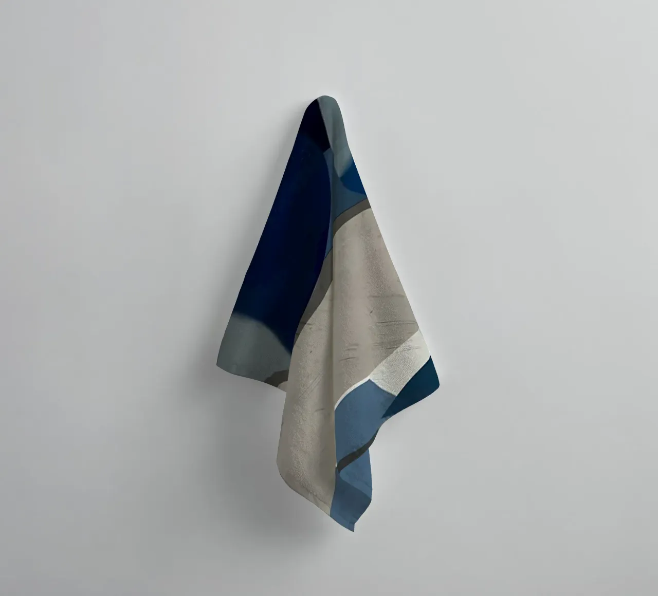 Modern Abstract 84 towel by Aiden Garcia