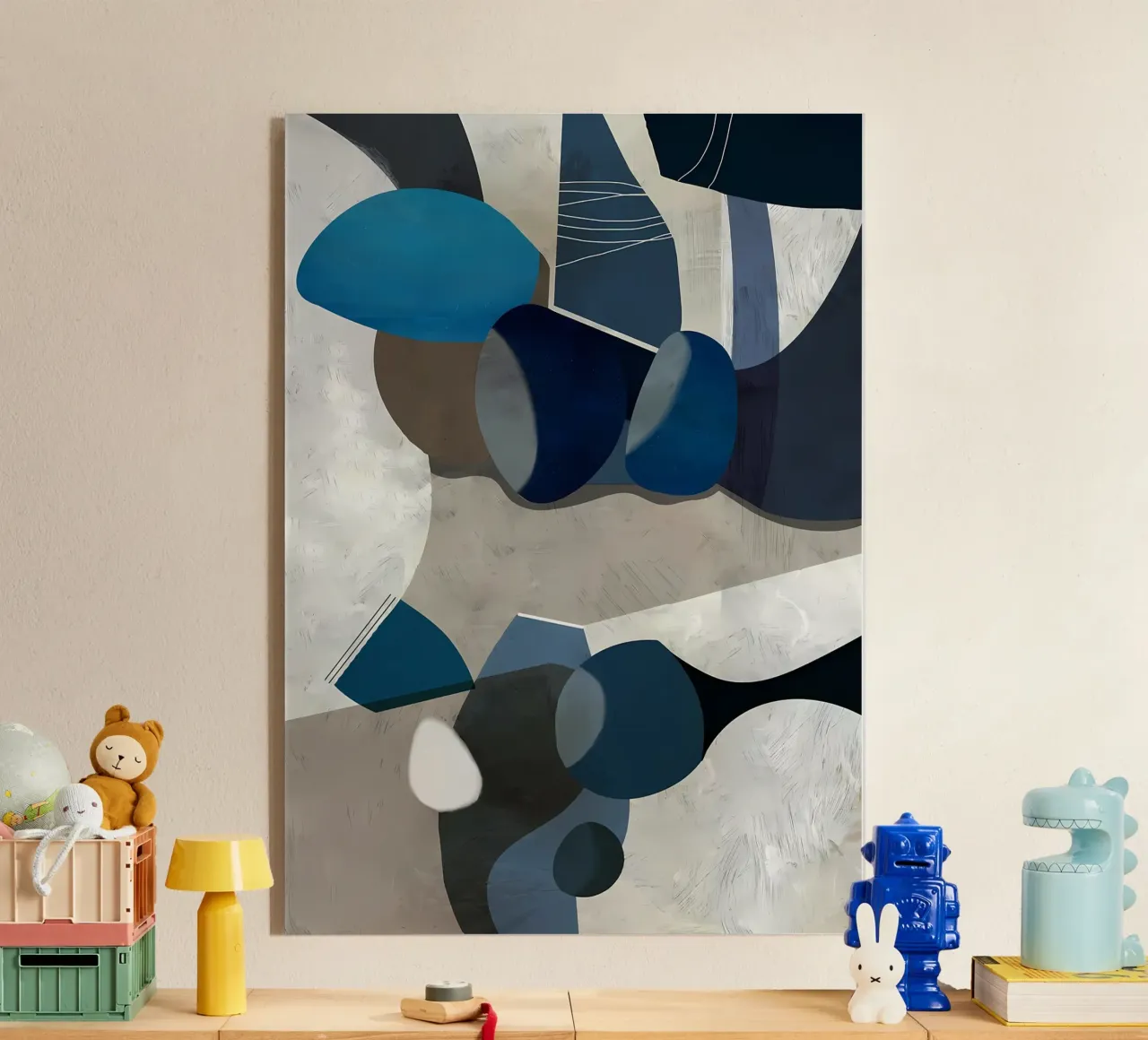 Modern abstrakt 84 Acryl-Glas von Aiden Garcia