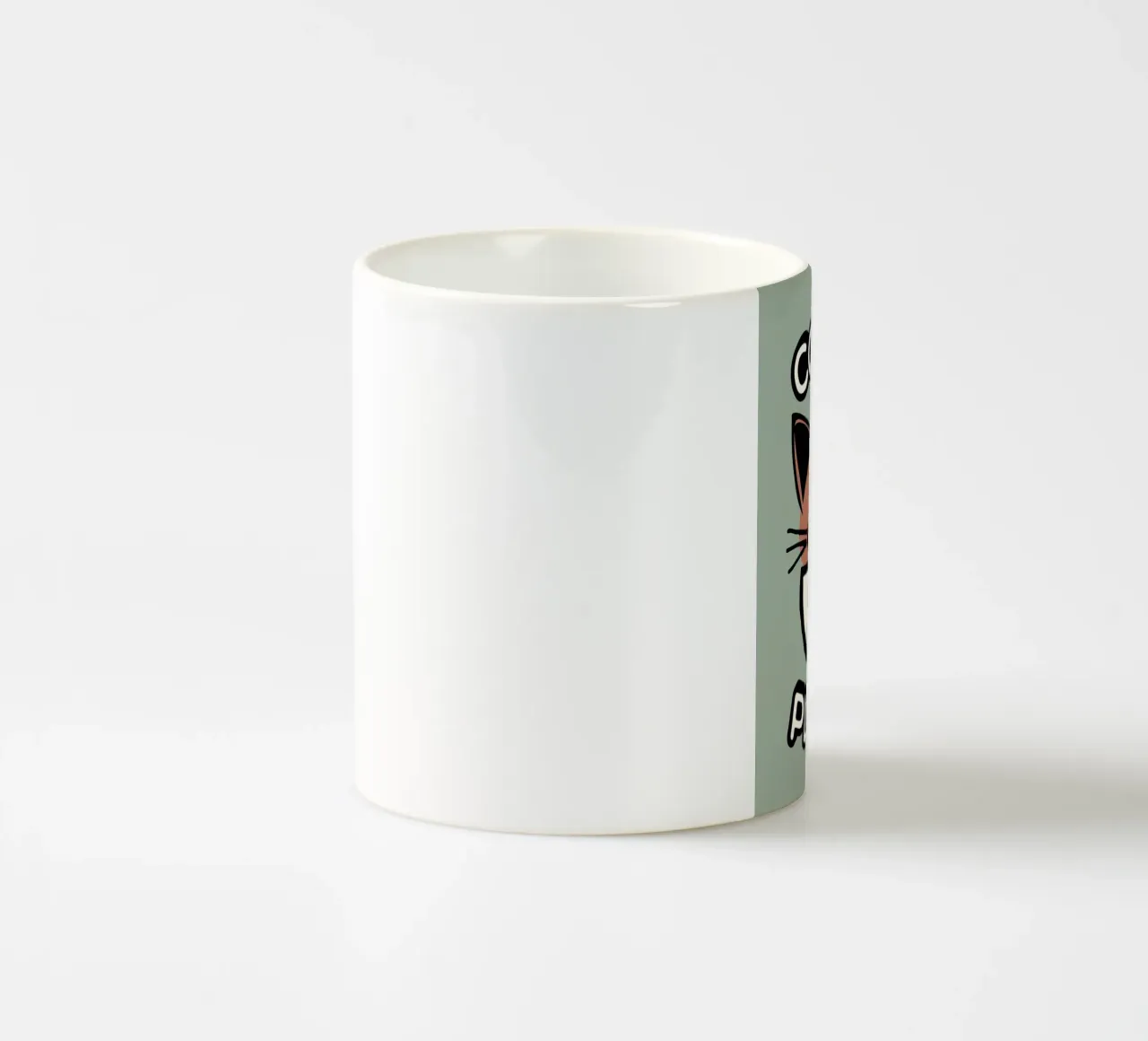 Tazza da caffè per gatti tazza in ceramica da Bartosz Powalka