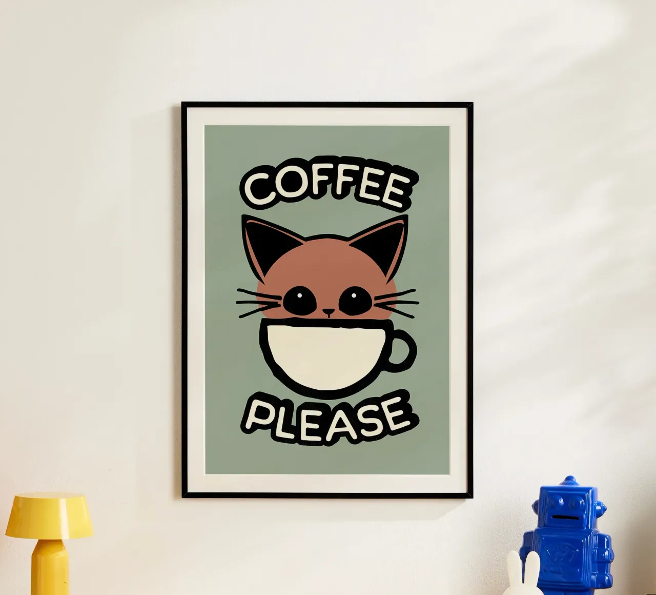 Tazza da caffè per gatti carta hahnemühle da Bartosz Powalka