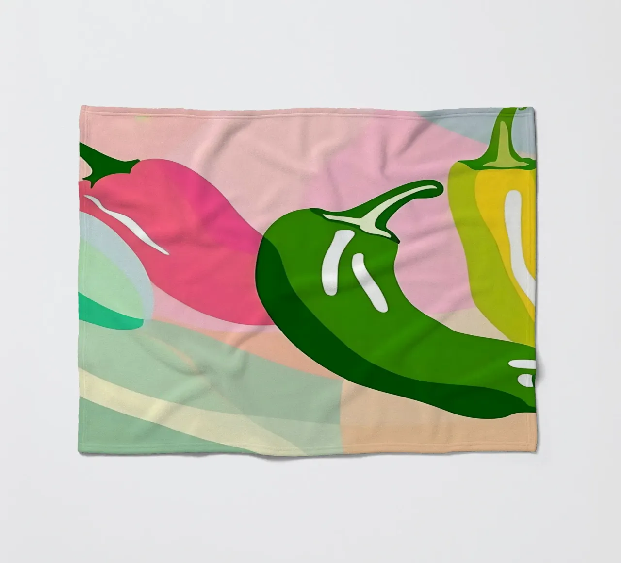 Paprika_Stil_A_1 coperta in pile da Pink- und LoveArt by LK