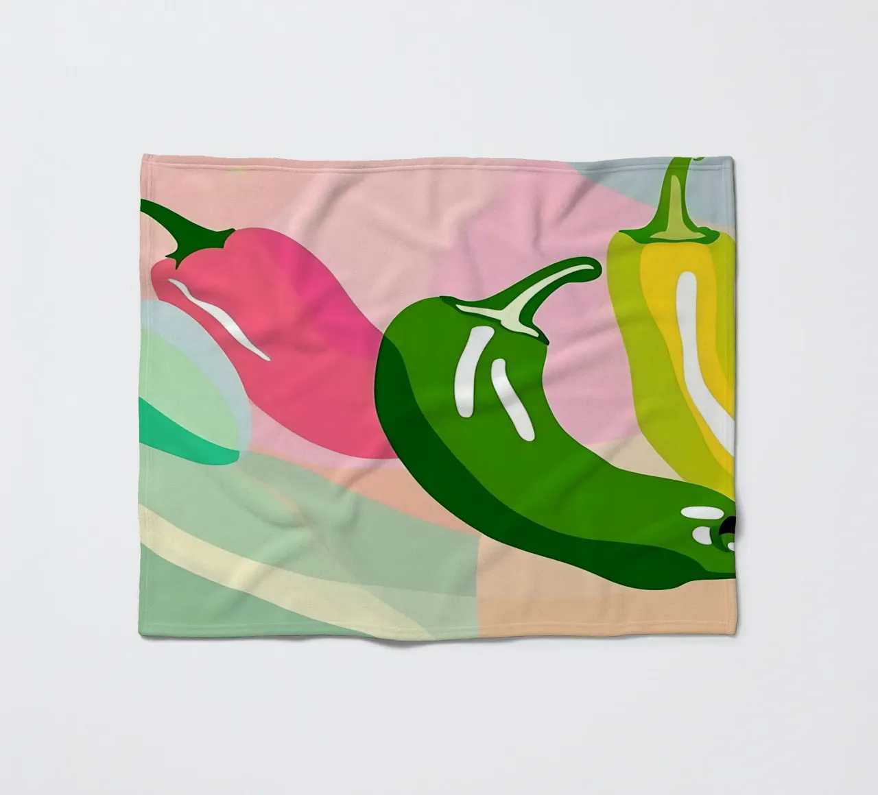 Paprika_Stil_A_1 coperta in pile da Pink- und LoveArt by LK