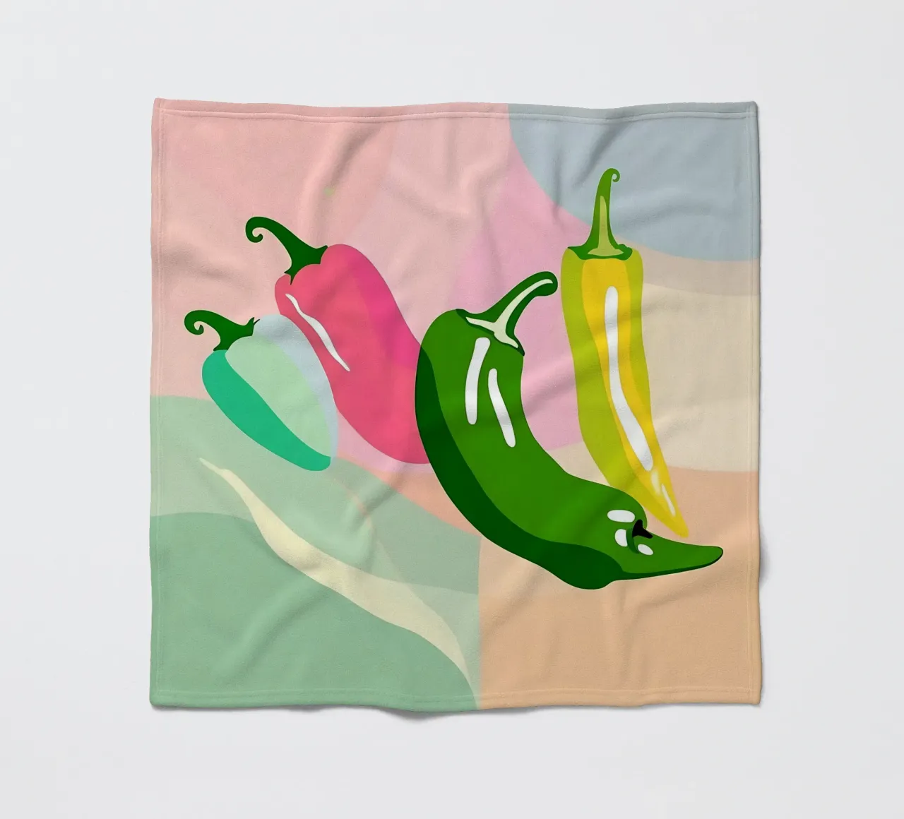 Paprika_Stil_A_1 coperta in pile da Pink- und LoveArt by LK