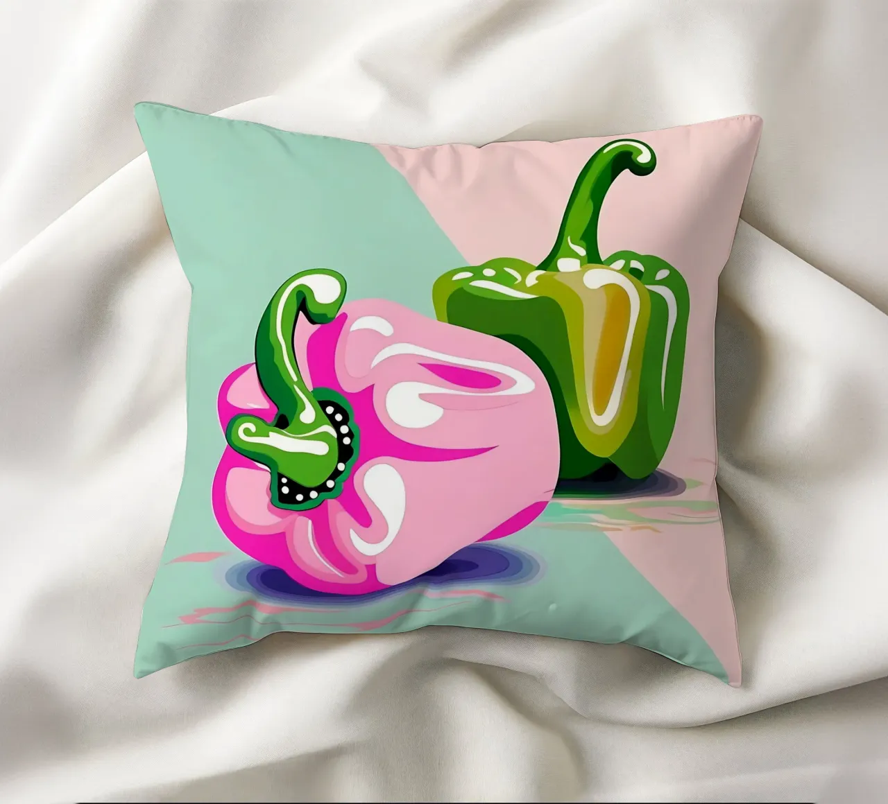 Paprika_Stil_A_2 cuscino da Pink- und LoveArt by LK