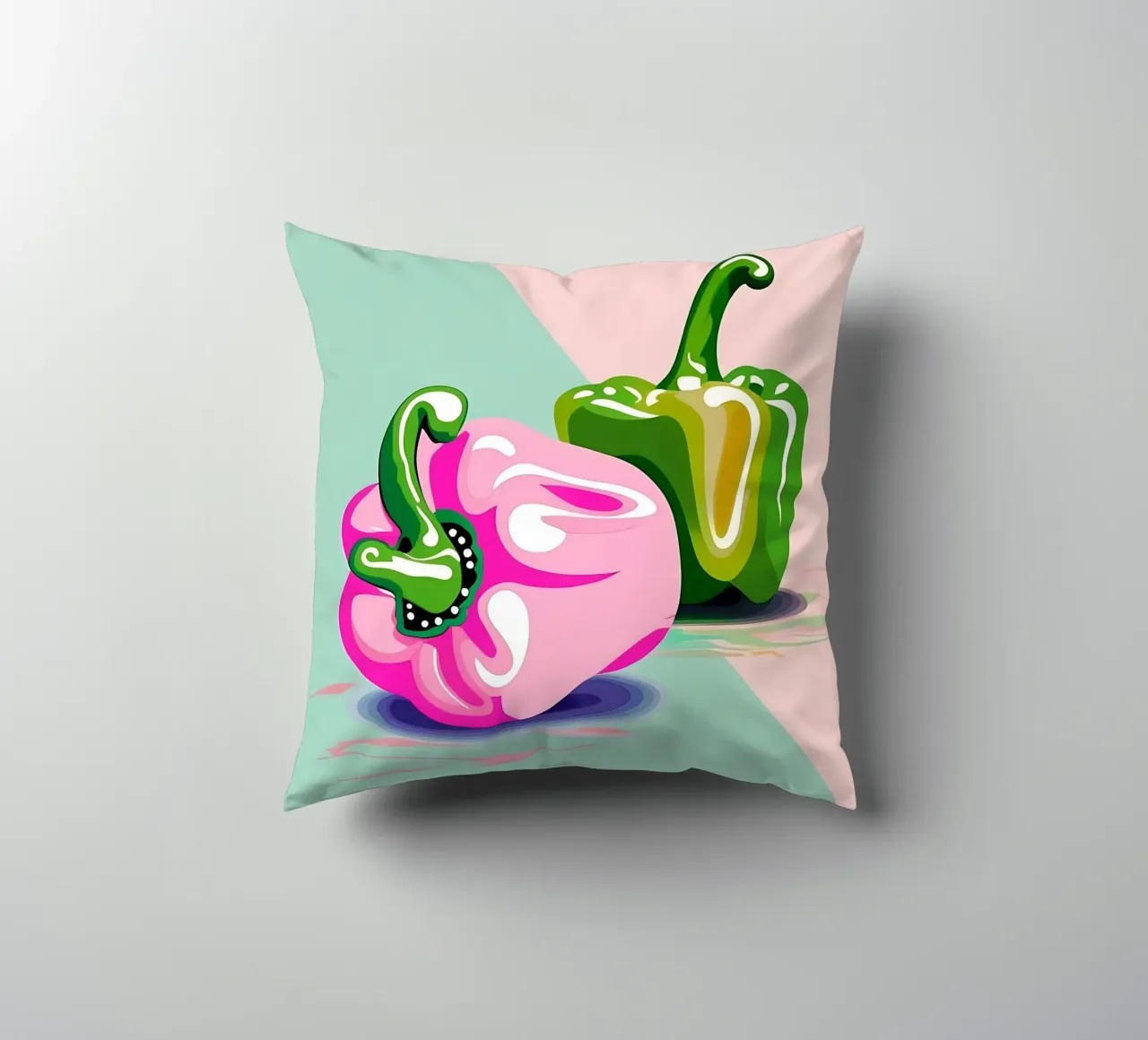 Paprika_Stil_A_2 cuscino da Pink- und LoveArt by LK