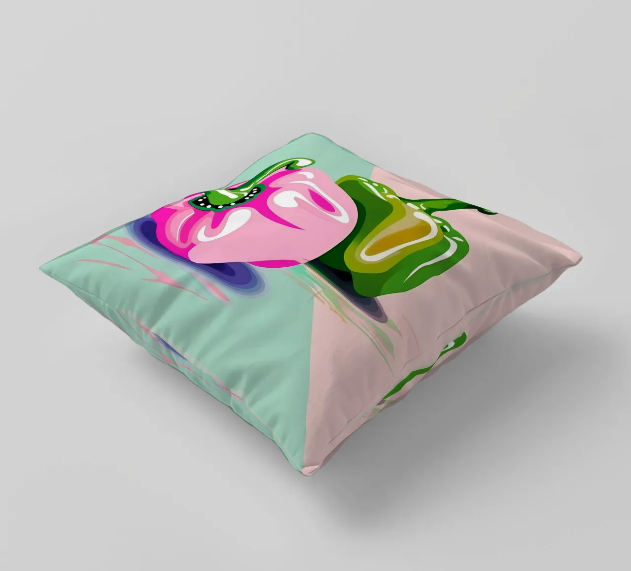 Paprika_Stil_A_2 cuscino da Pink- und LoveArt by LK