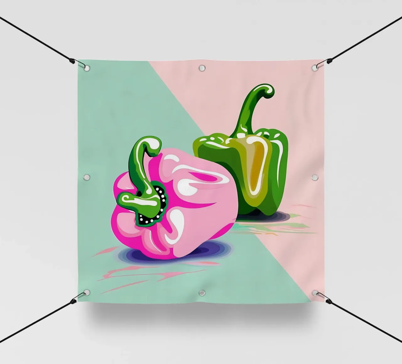 Paprika_Stil_A_2 telo in pvc da Pink- und LoveArt by LK