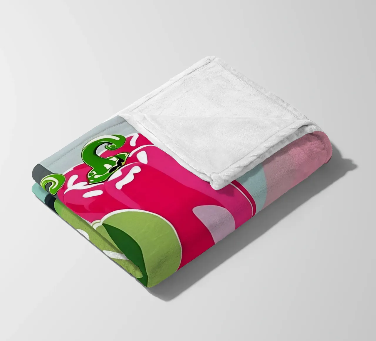 Paprika_Stil_A_3 coperta in pile da Pink- und LoveArt by LK