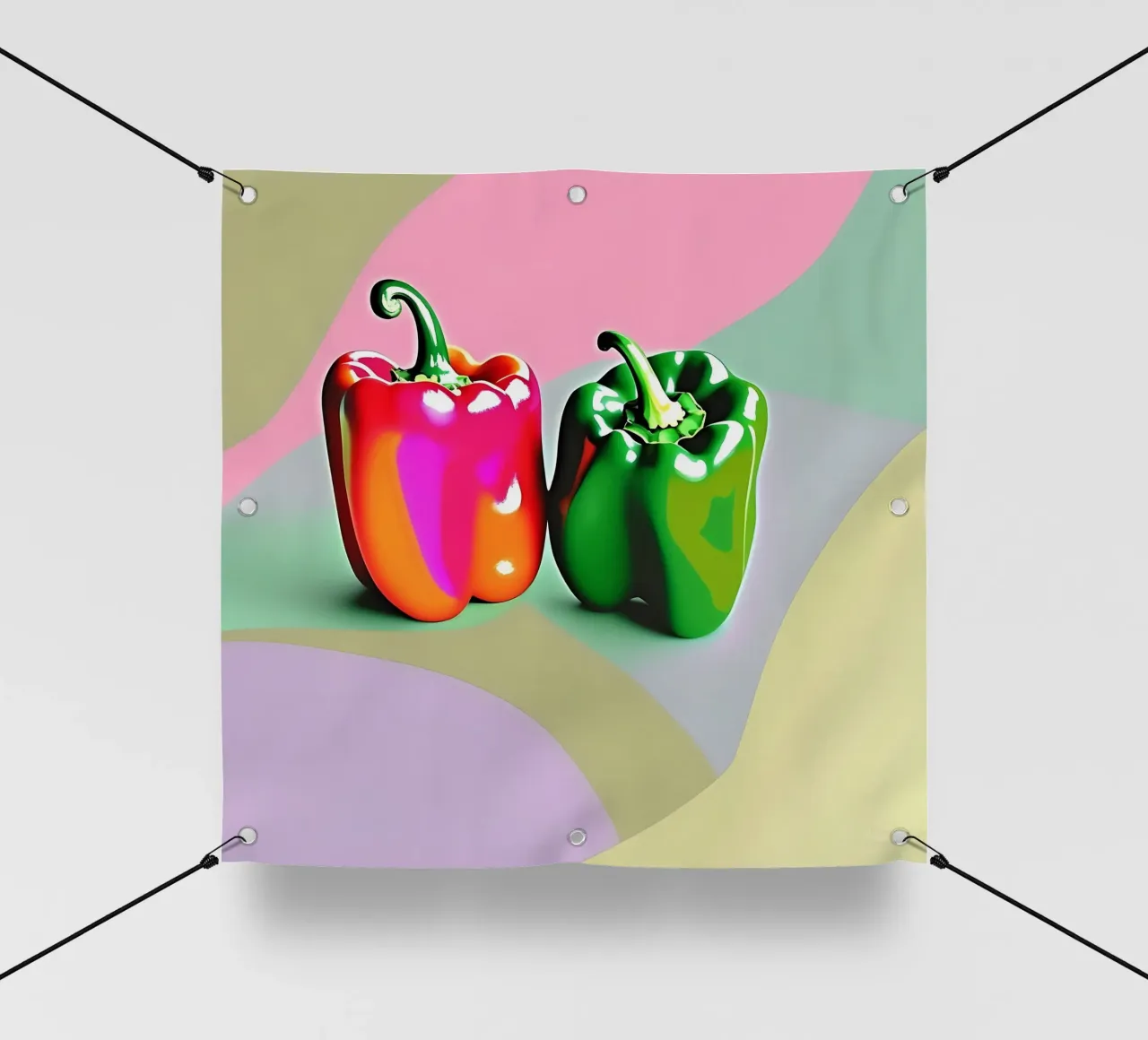 Paprika_Stil_A_4 telo in pvc da Pink- und LoveArt by LK