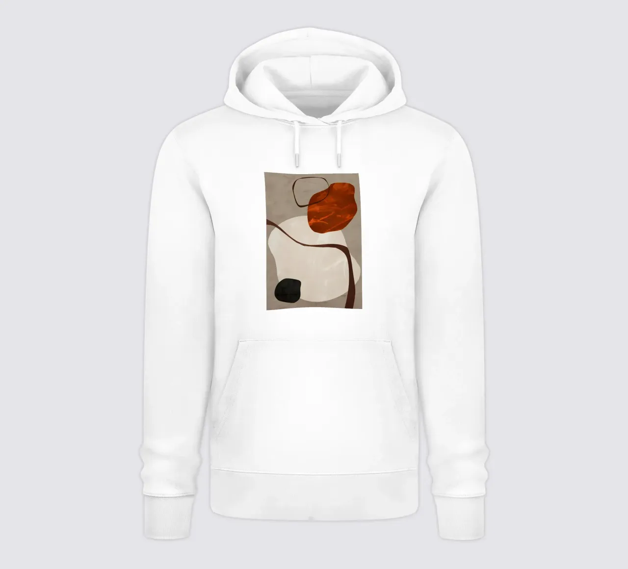 ASTRATTO ORGANICO 328A felpa con cappuccio da Aiden Garcia