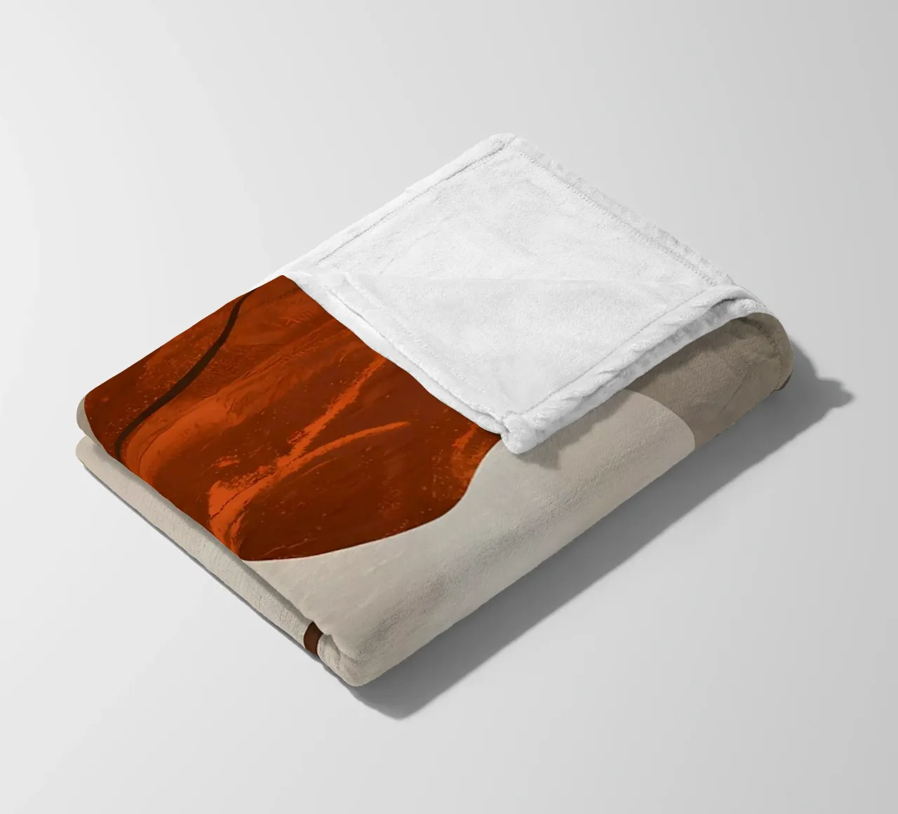 ASTRATTO ORGANICO 328A coperta in pile da Aiden Garcia