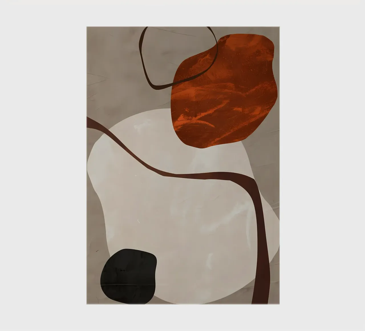 ORGANIC ABSTRACT 328A notebook by Aiden Garcia