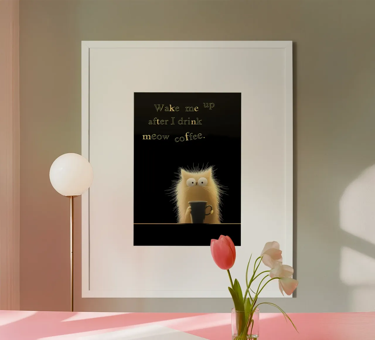 Dopo il mio caffè Cat carta hahnemühle da Bartosz Powalka