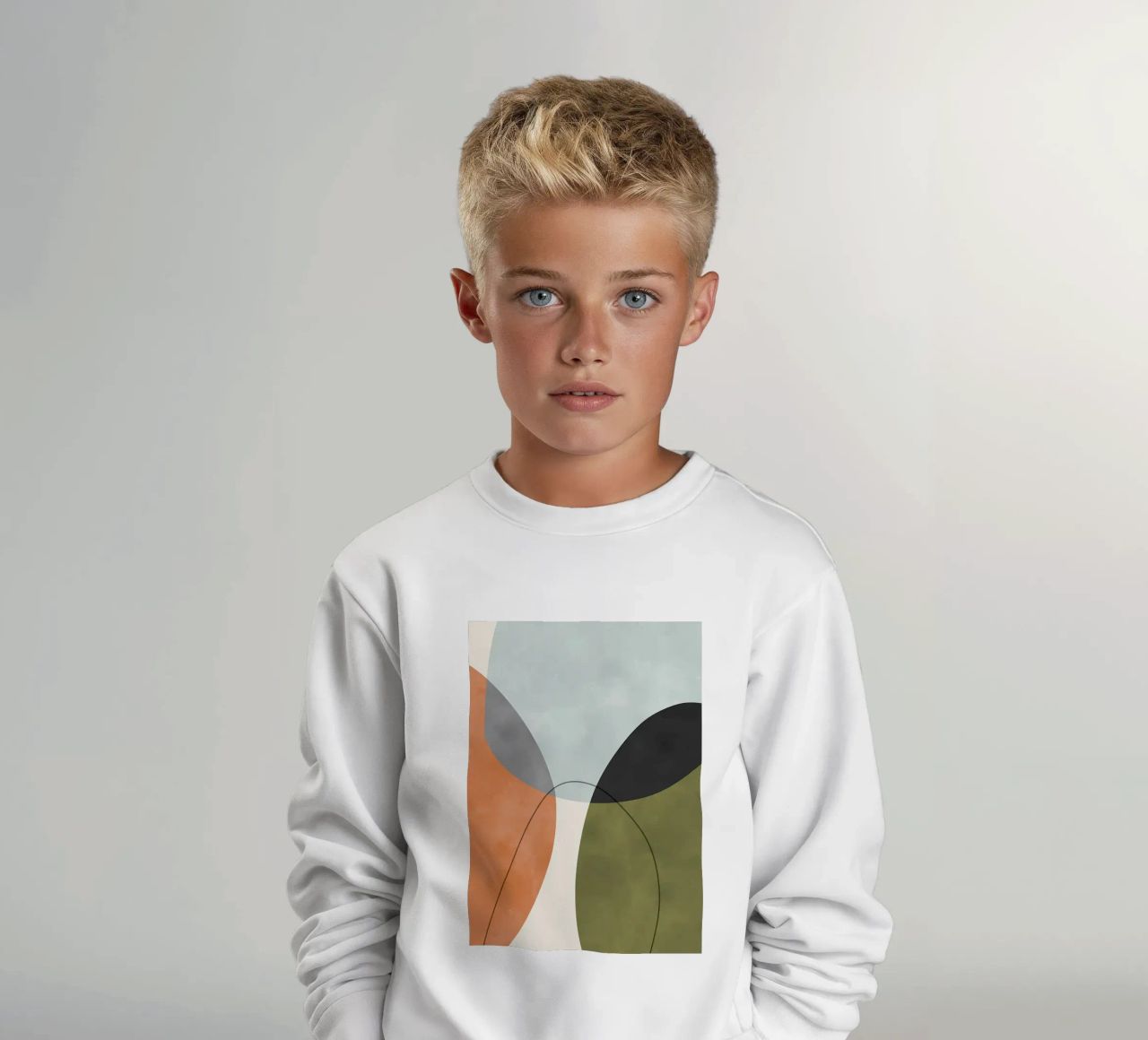 Forme espressive 4 felpa bambino da Aiden Garcia