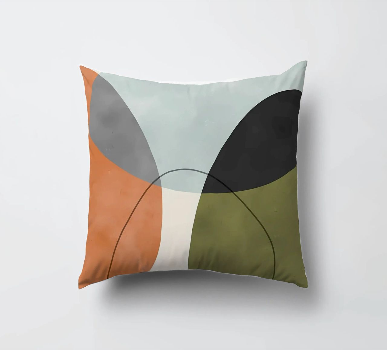 Forme espressive 4 cuscino da Aiden Garcia