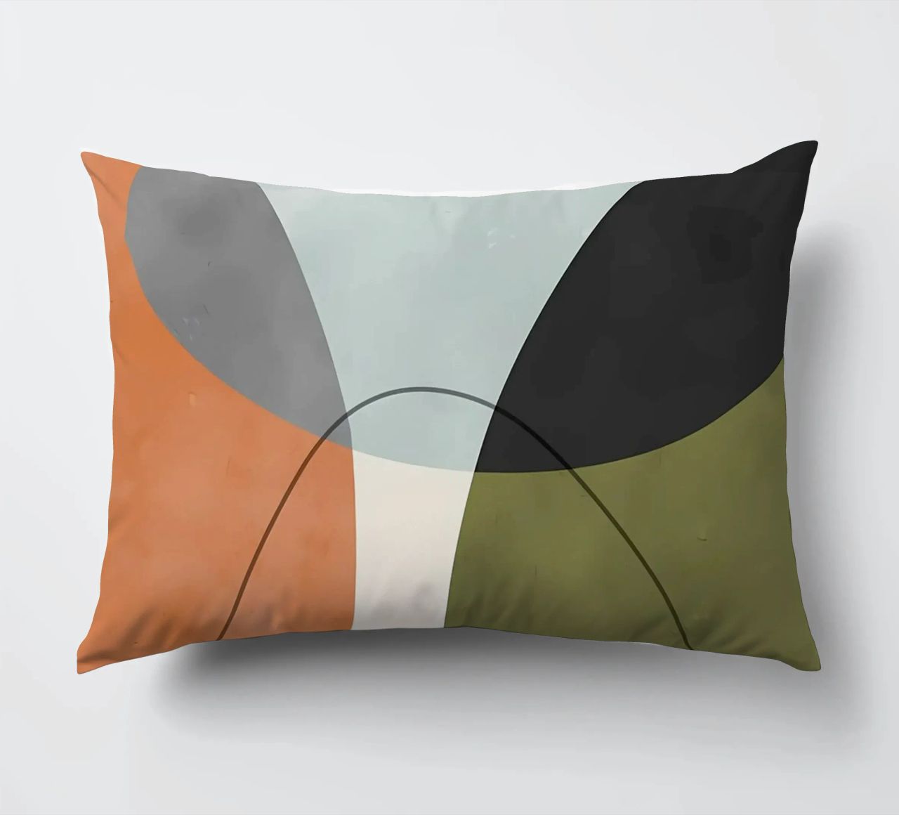 Forme espressive 4 cuscino da Aiden Garcia