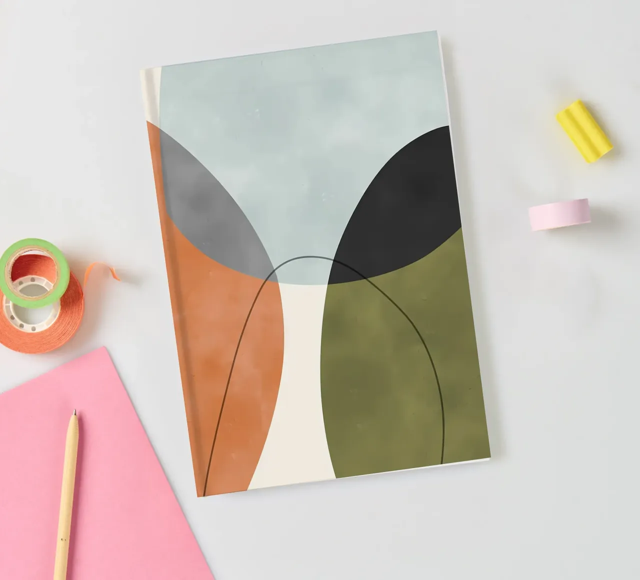 Expressive forms 4 notebook by Aiden Garcia