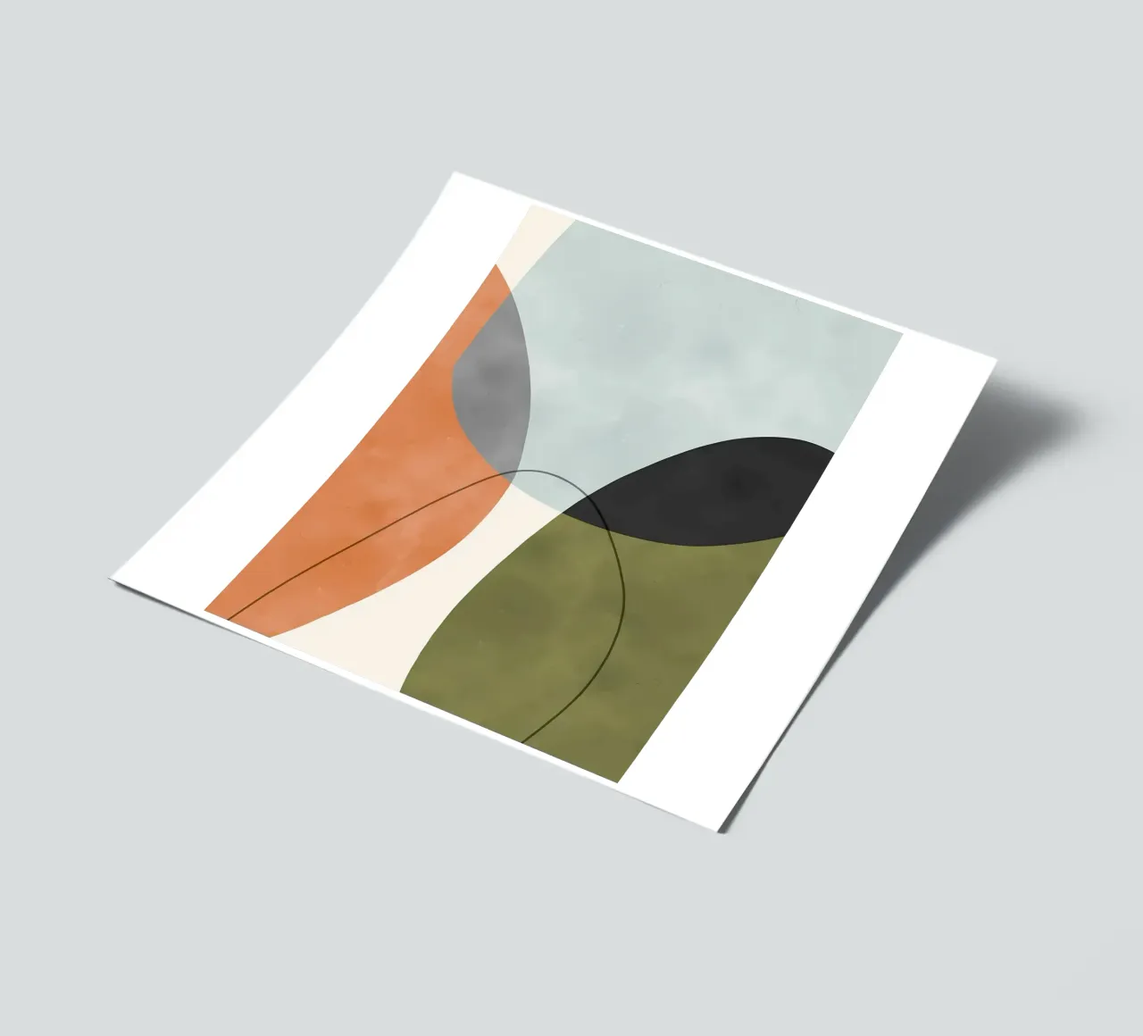 Expressive forms 4 sticker sheet by Aiden Garcia