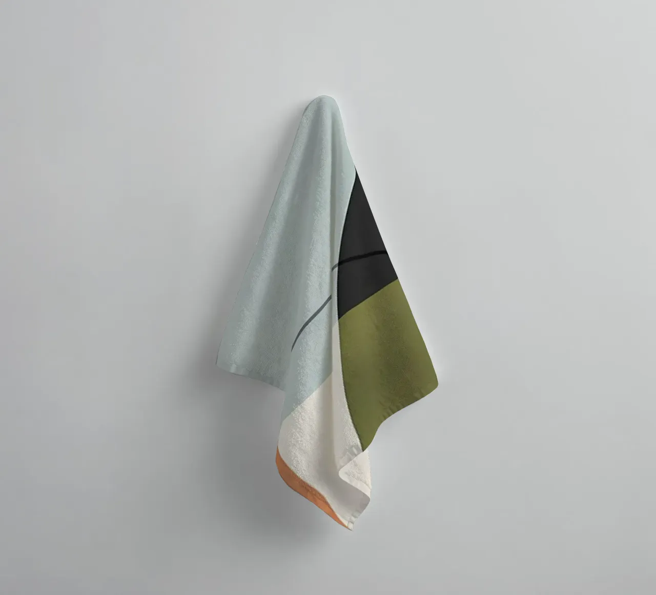 Expressive forms 4 towel by Aiden Garcia