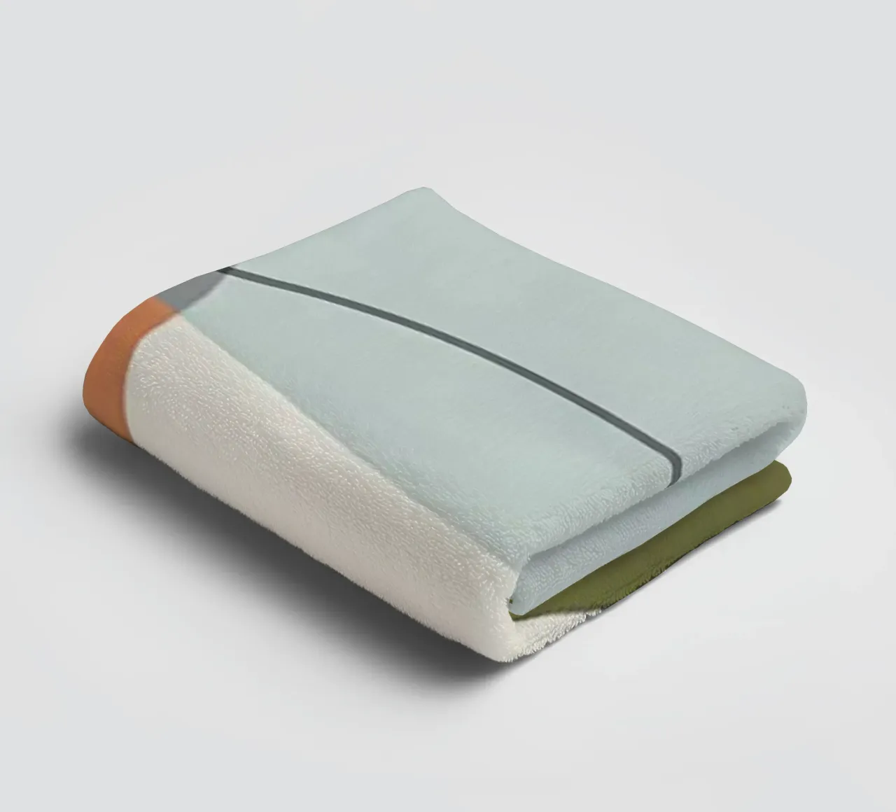 Expressive forms 4 towel by Aiden Garcia