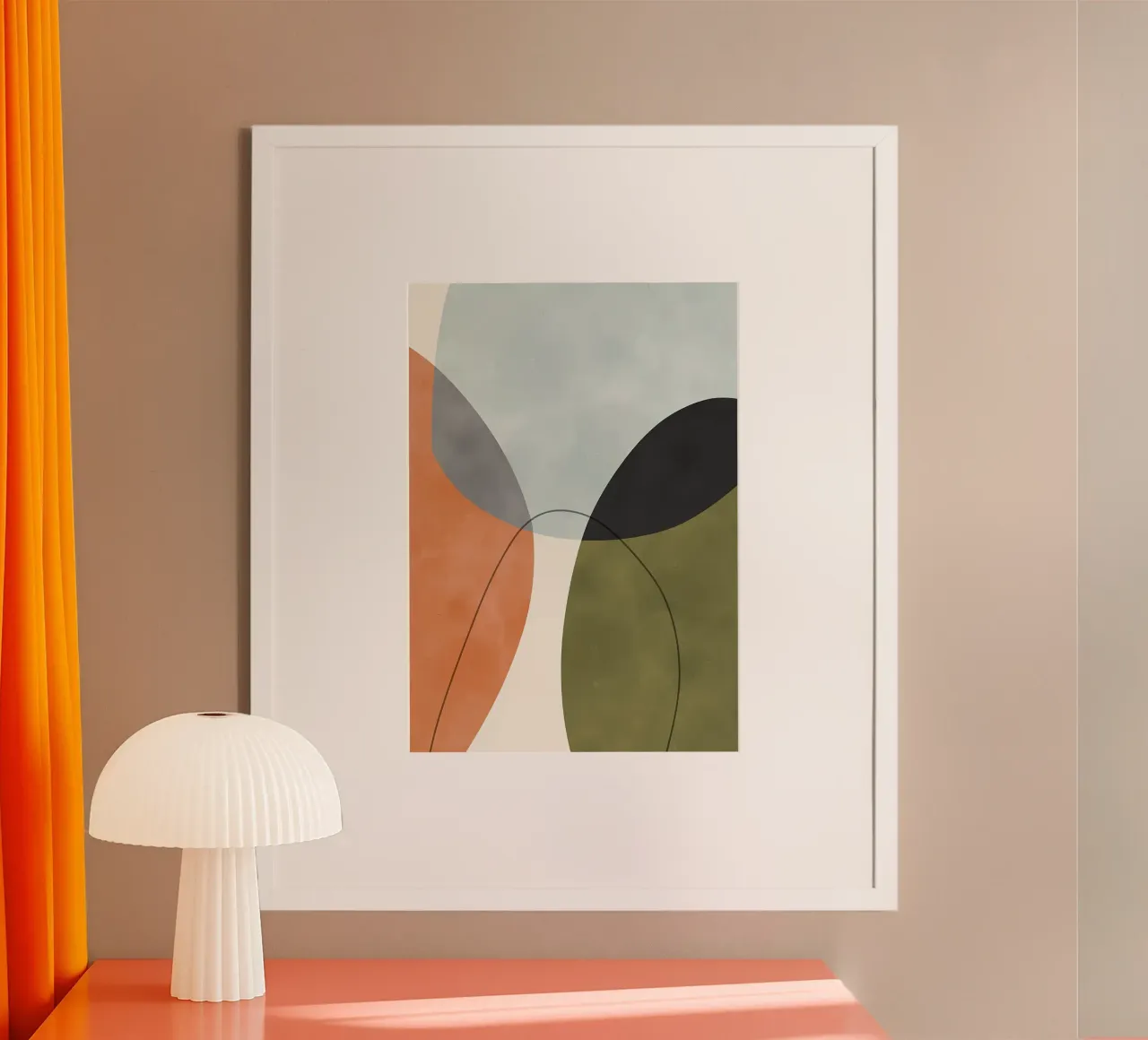 Forme espressive 4 poster da Aiden Garcia