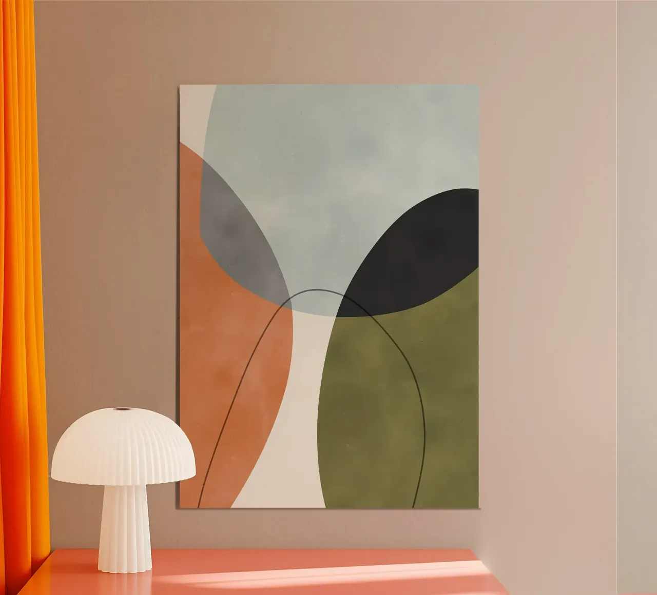 Forme espressive 4 poster da Aiden Garcia