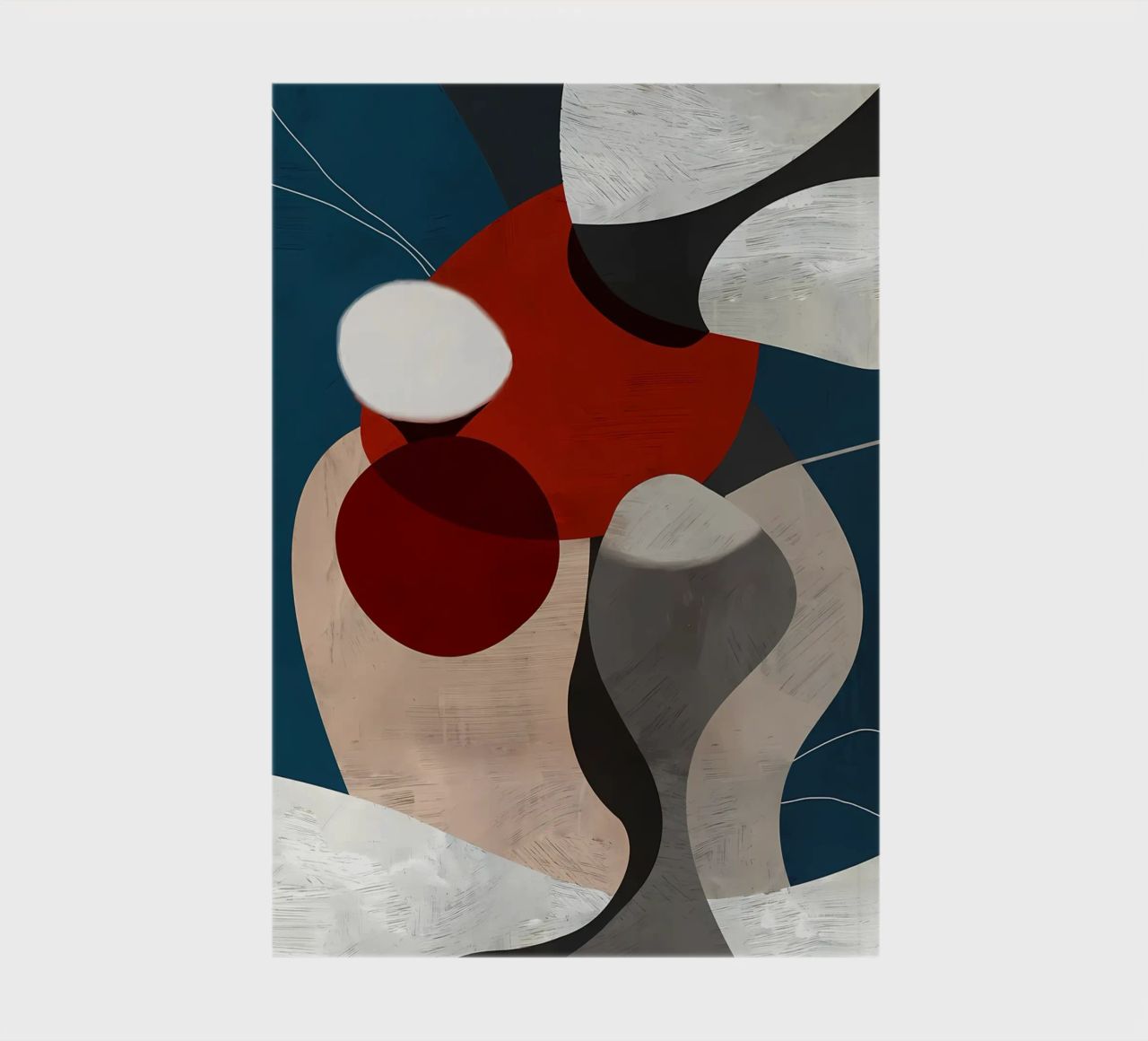 Modern Abstract 87 notebook by Aiden Garcia