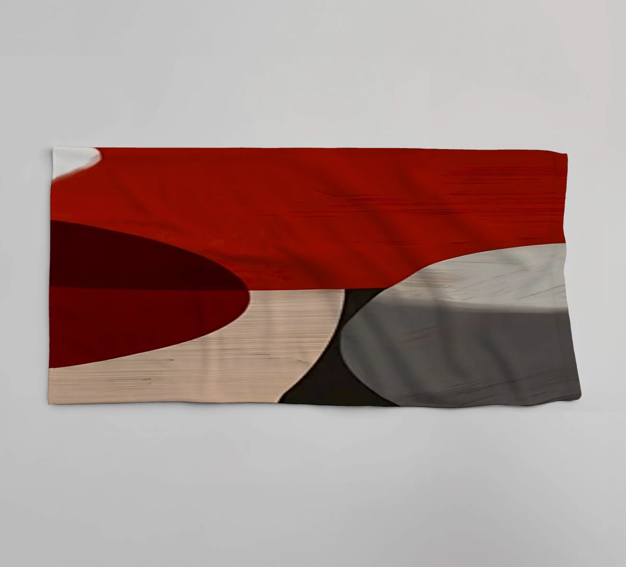 Modern Abstract 87 towel by Aiden Garcia