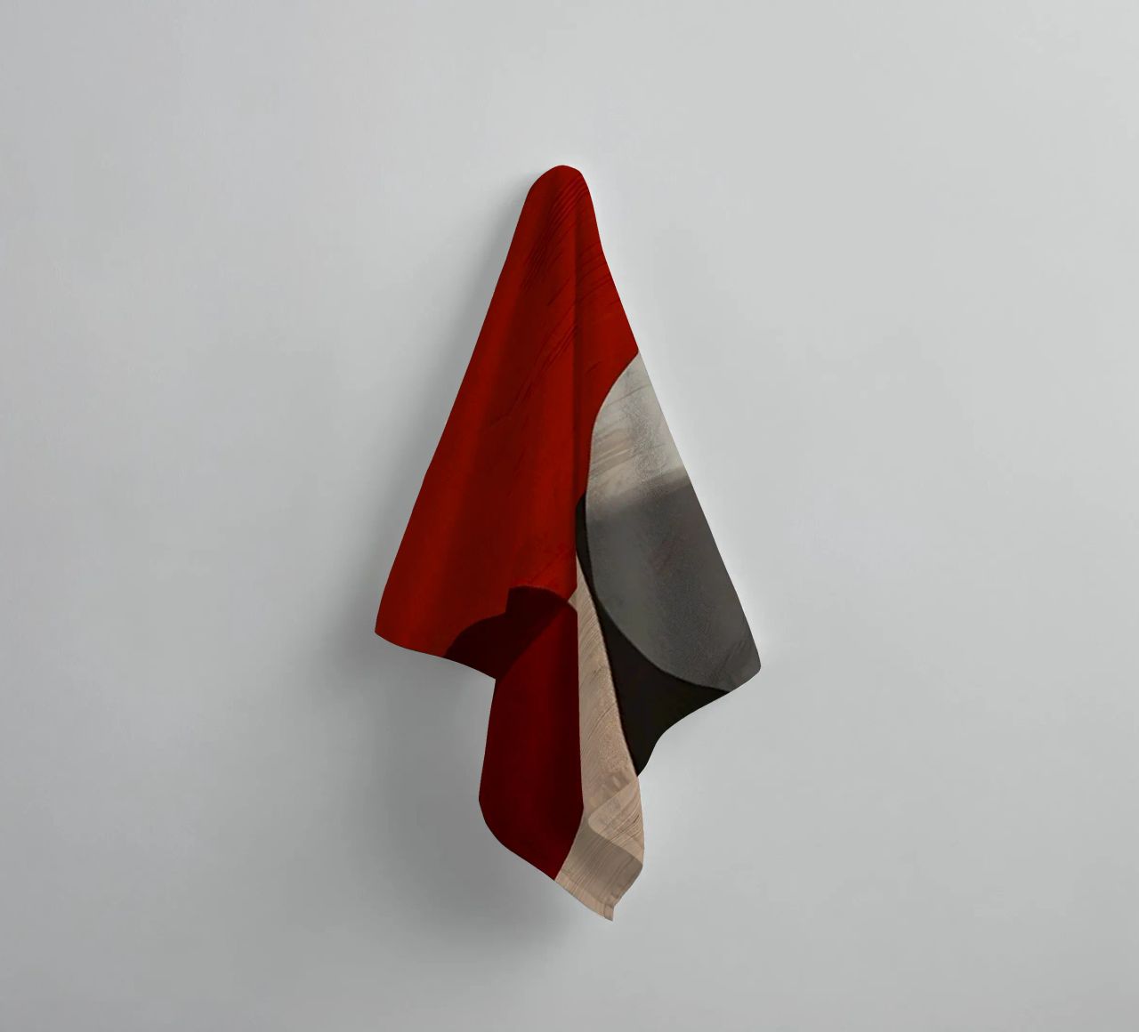 Modern Abstract 87 towel by Aiden Garcia
