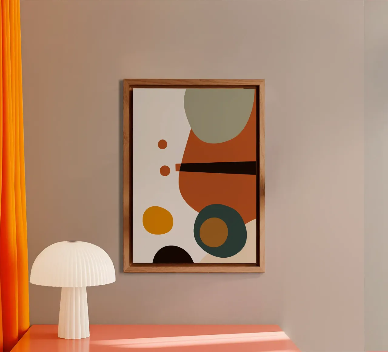 Astratto geometrico alluminio dibond da Aiden Garcia