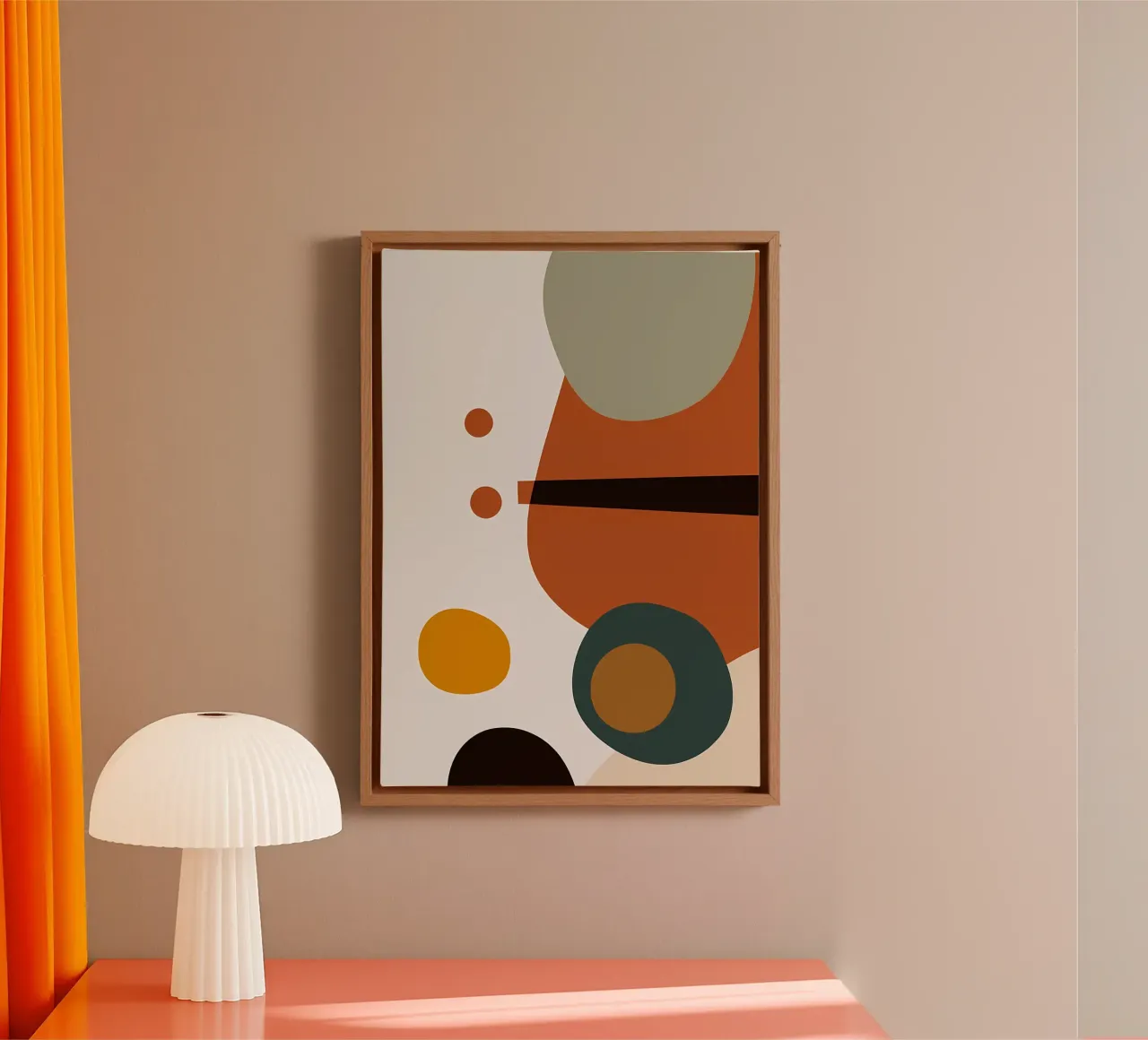 Abstrait géométrique toile de Aiden Garcia