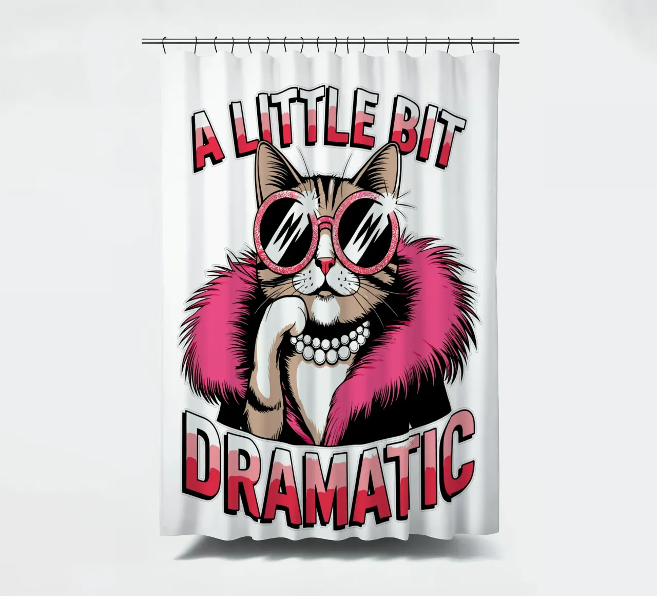A Little Bit Dramatic tenda da doccia da edsonramosart