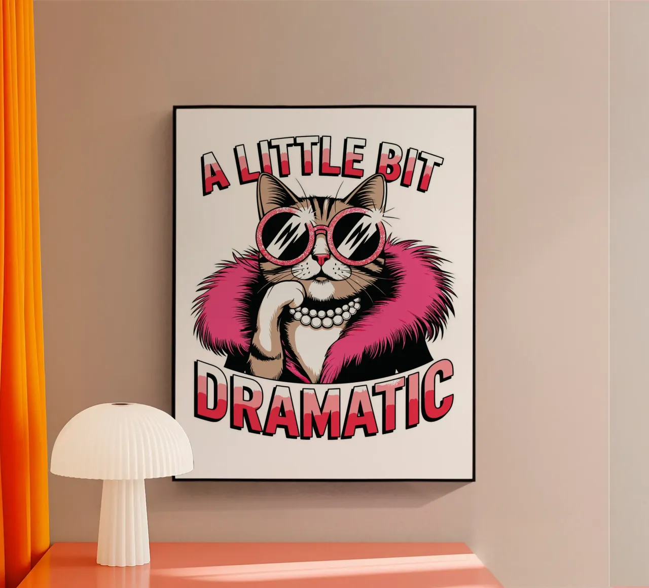 A Little Bit Dramatic plexiglass da edsonramosart