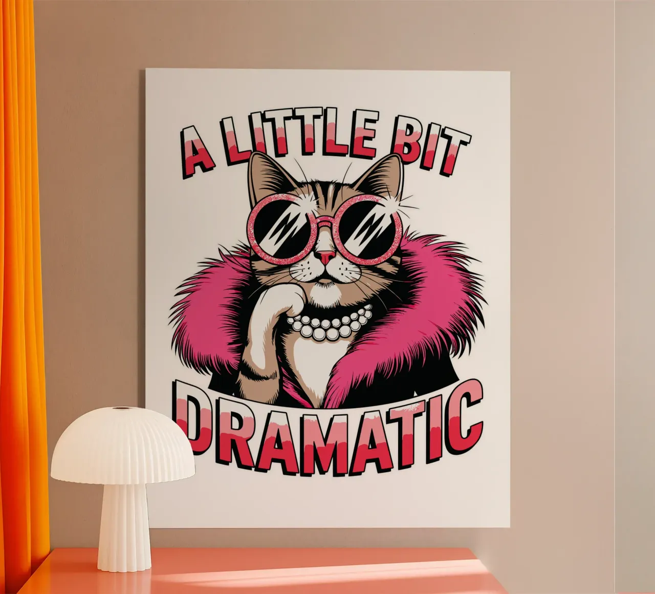 A Little Bit Dramatic plexiglass da edsonramosart