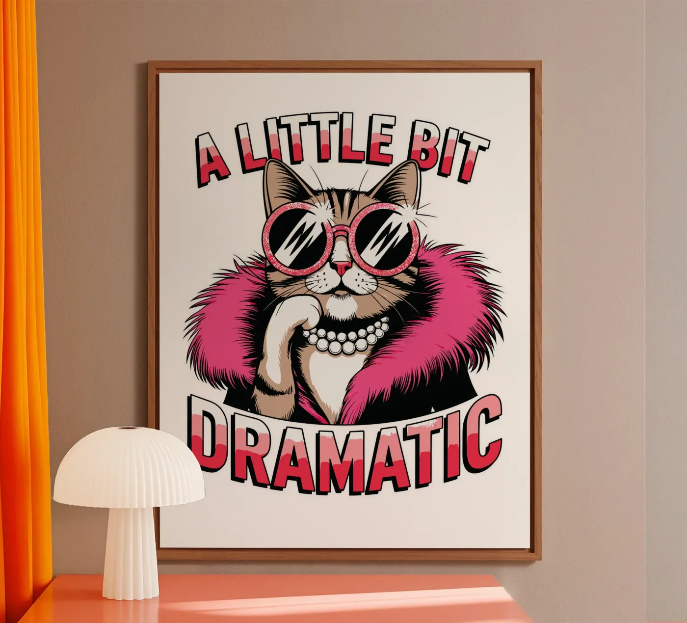 A Little Bit Dramatic alluminio dibond da edsonramosart