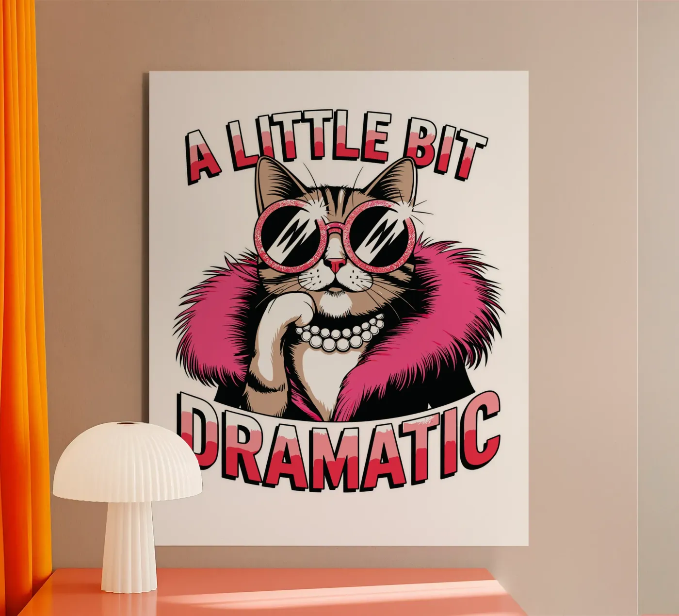 A Little Bit Dramatic alluminio dibond da edsonramosart