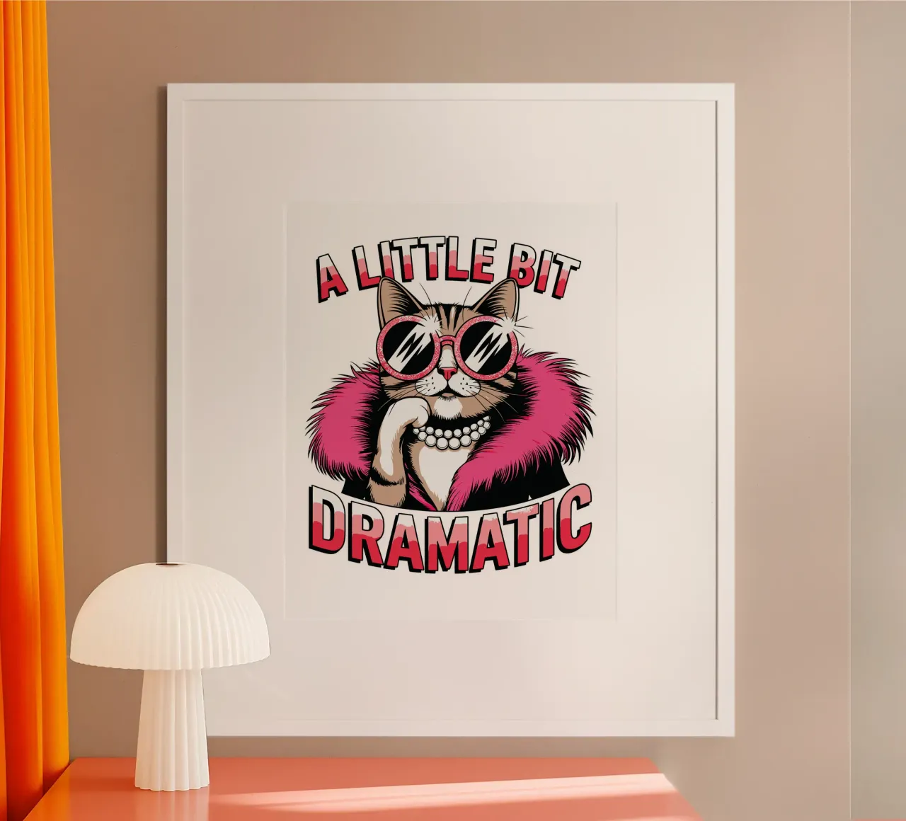 A Little Bit Dramatic poster da edsonramosart