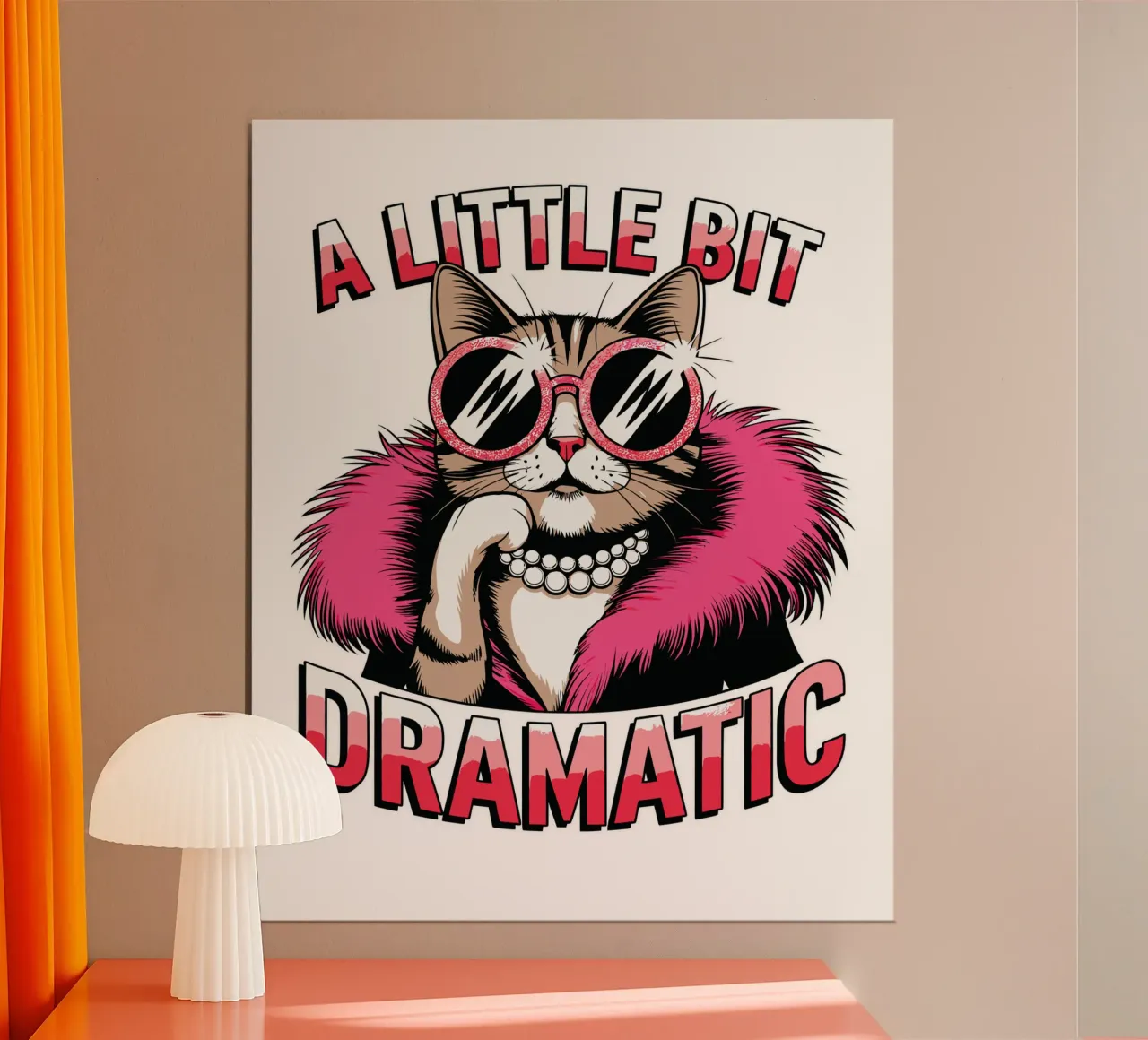 A Little Bit Dramatic poster da edsonramosart