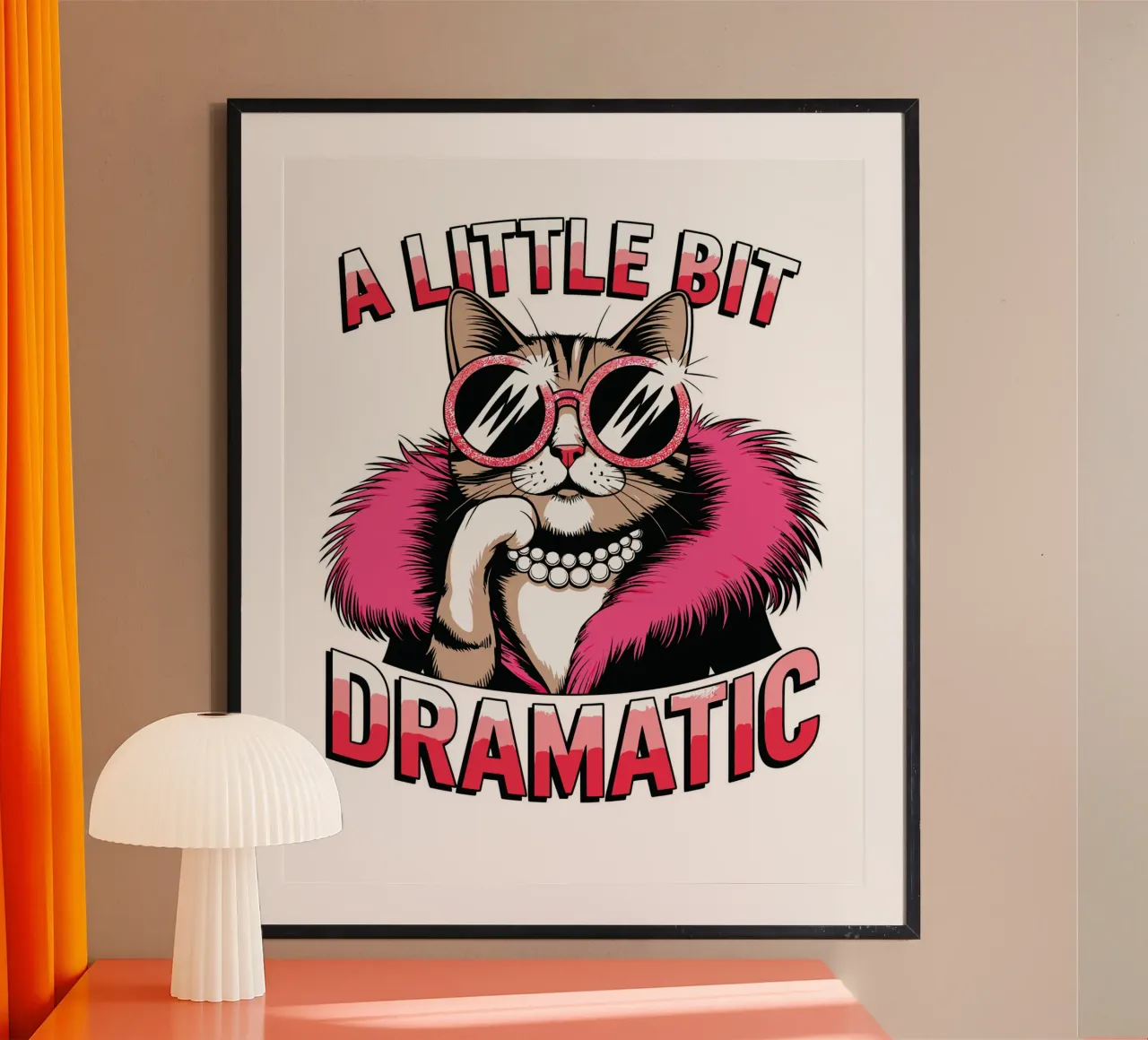 A Little Bit Dramatic poster da edsonramosart