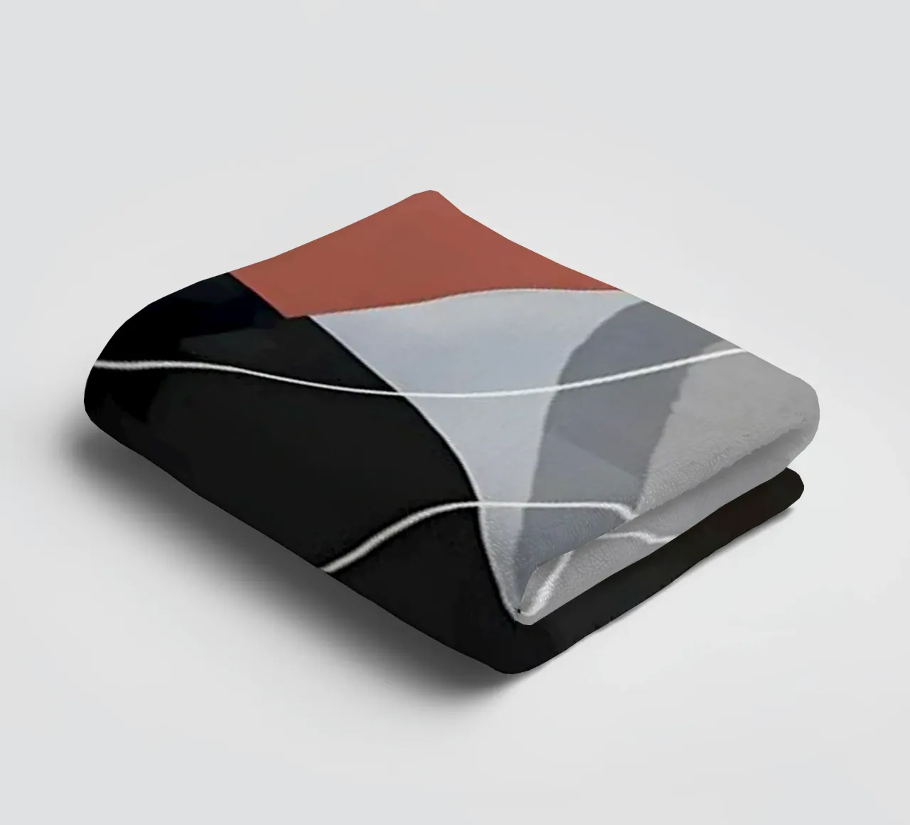 Modern abstract 54 towel by Aiden Garcia
