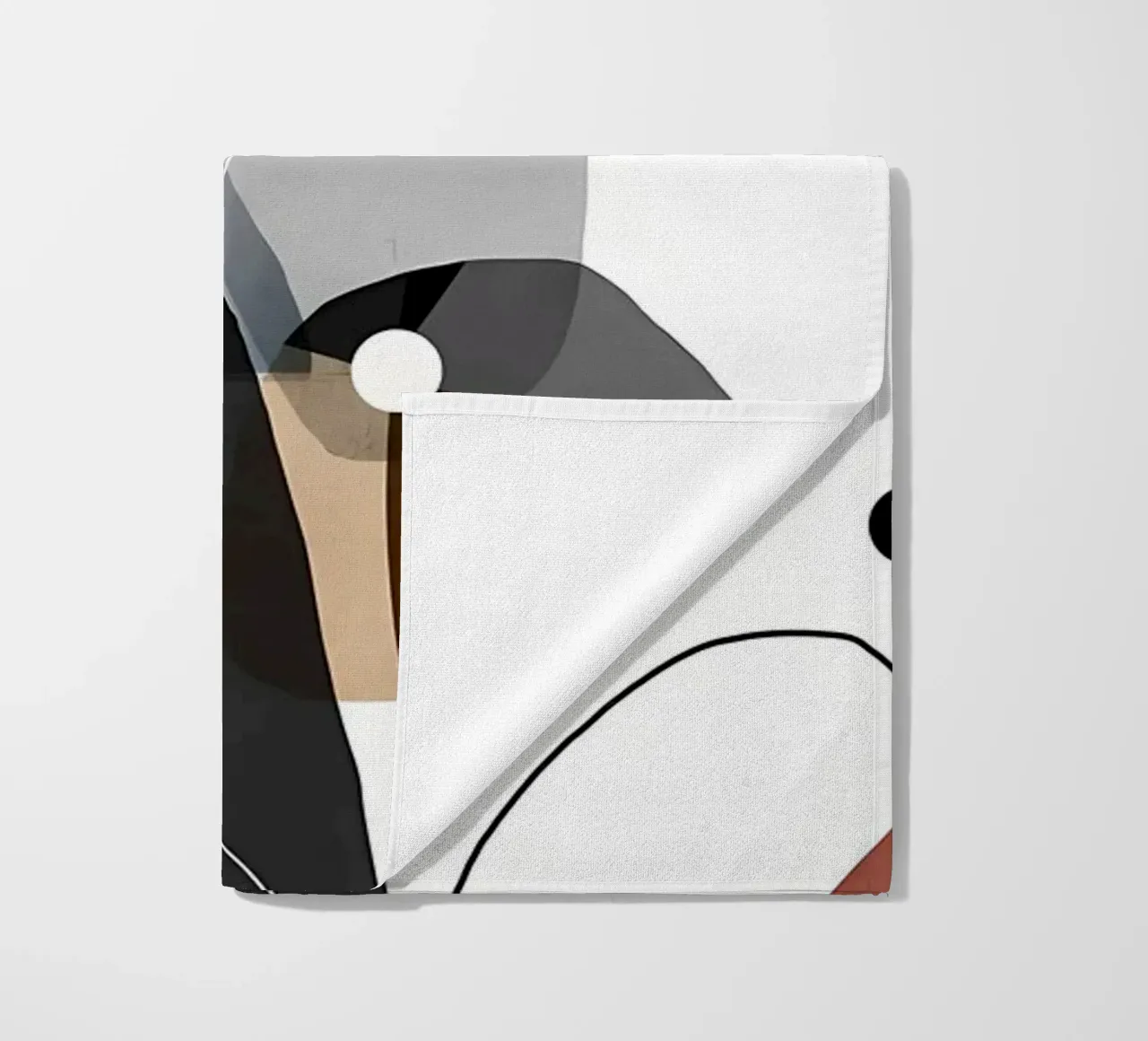 Astratto moderno 54 telo mare da Aiden Garcia